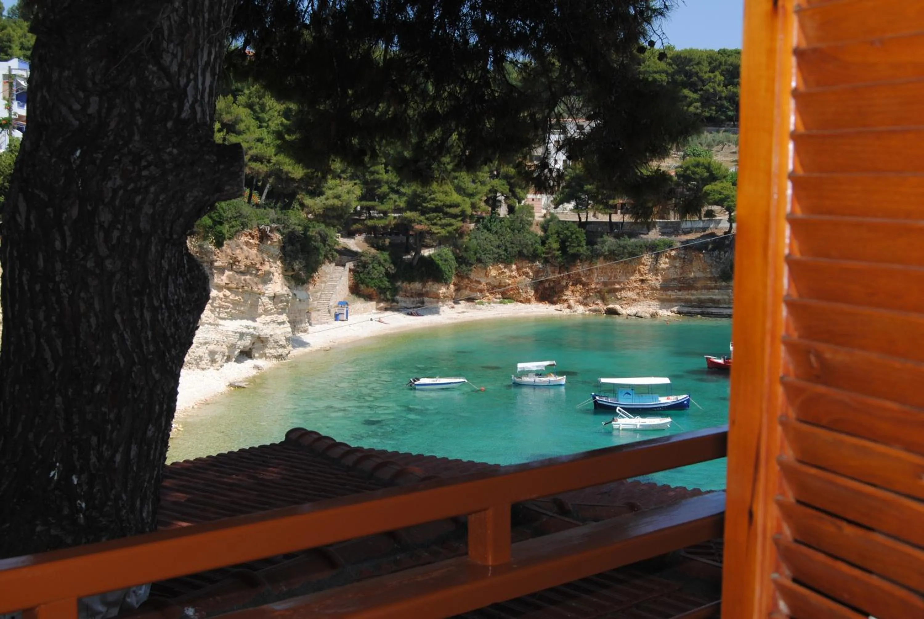 Beach in Pension Dimitris