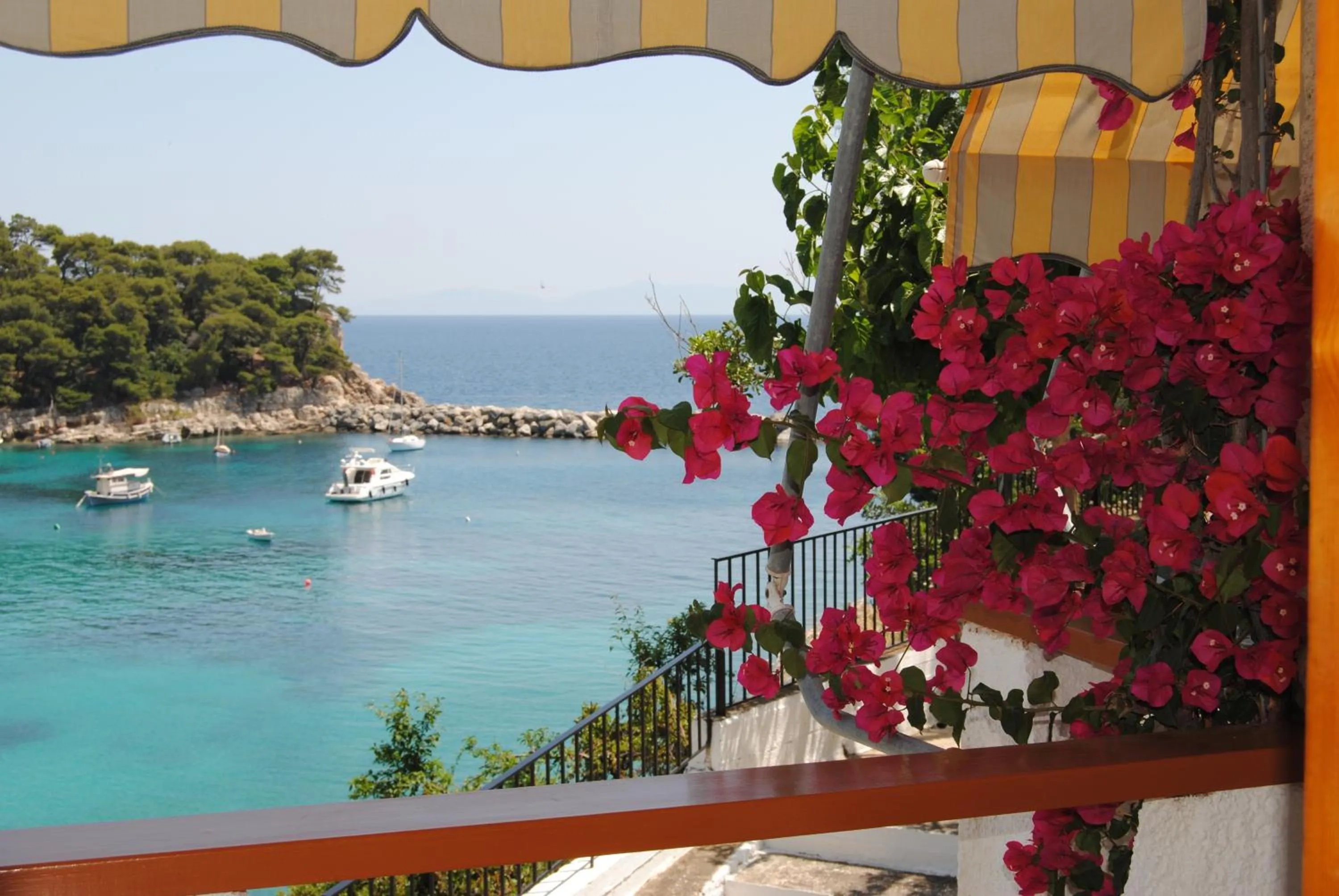 Balcony/Terrace in Pension Dimitris