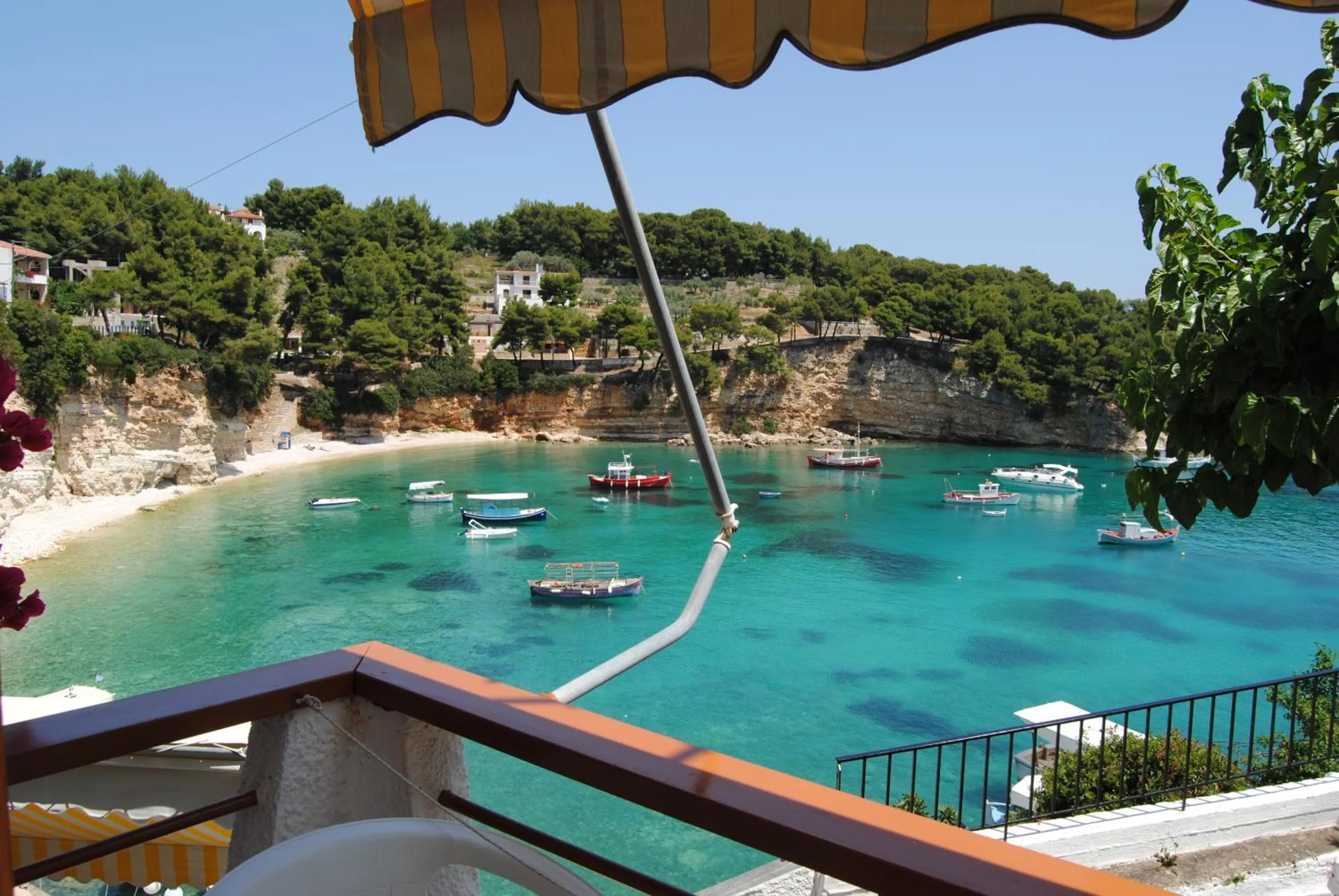 View (from property/room) in Pension Dimitris