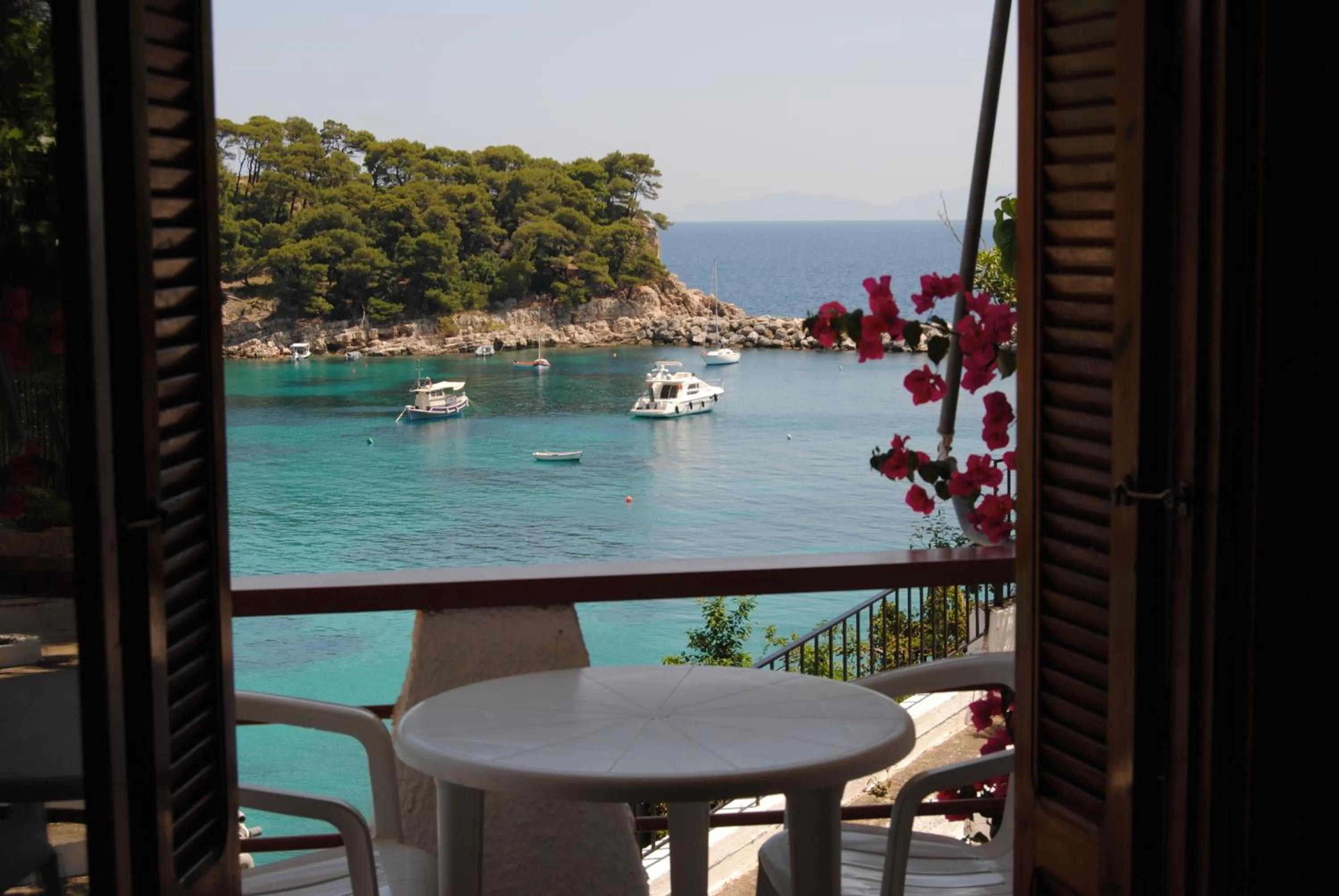 View (from property/room) in Pension Dimitris