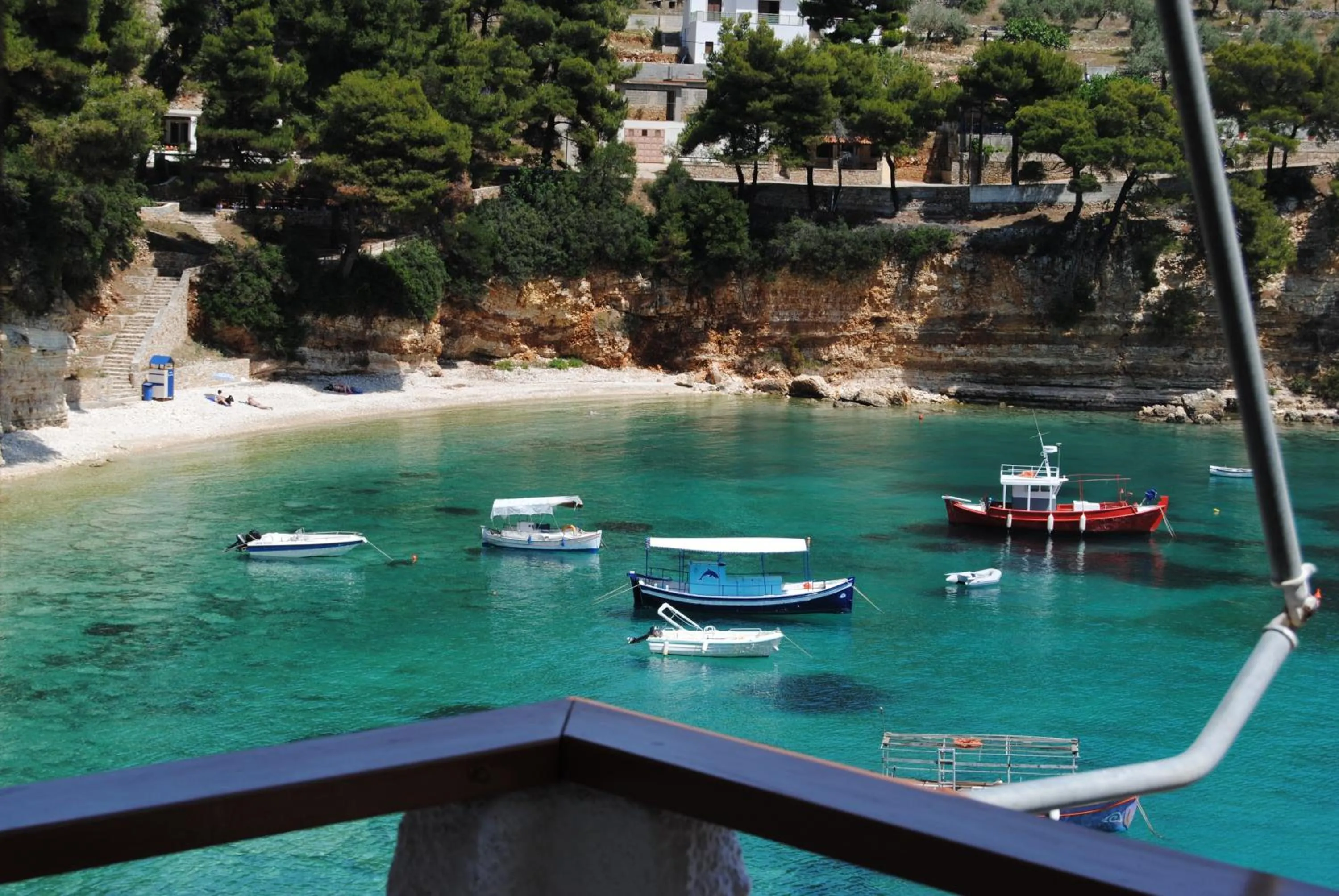 View (from property/room) in Pension Dimitris