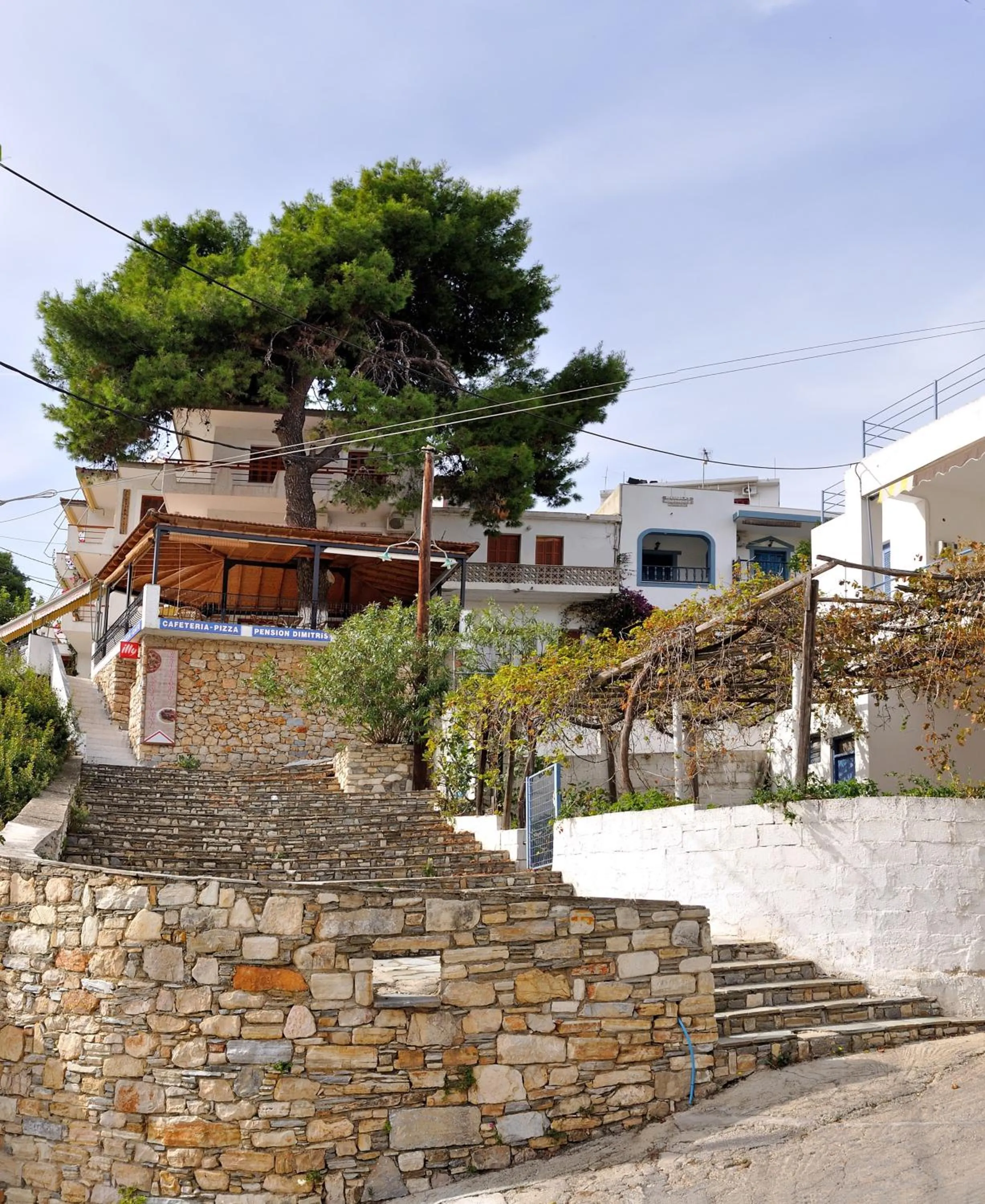 Off site in Pension Dimitris