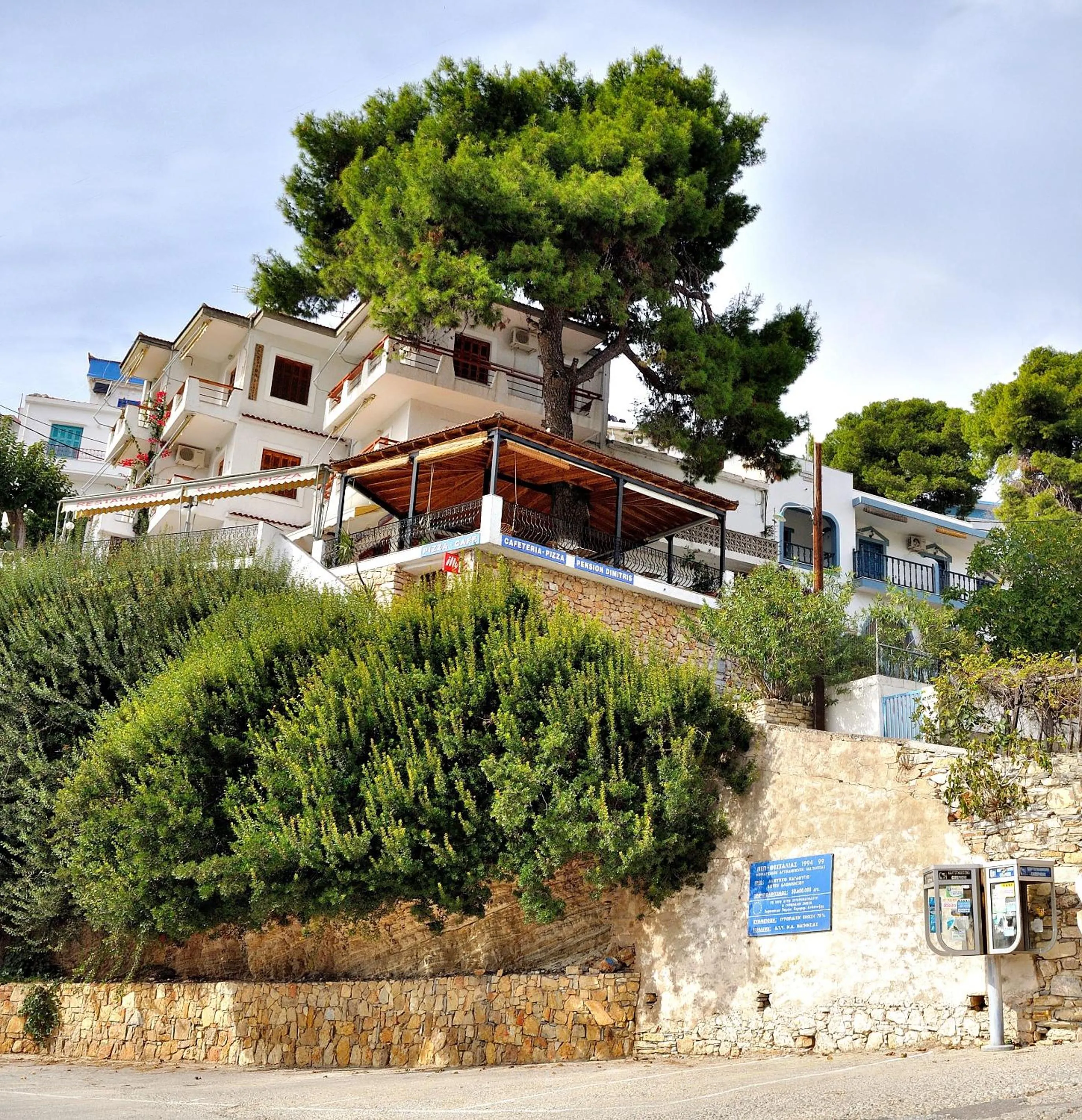 Off site in Pension Dimitris