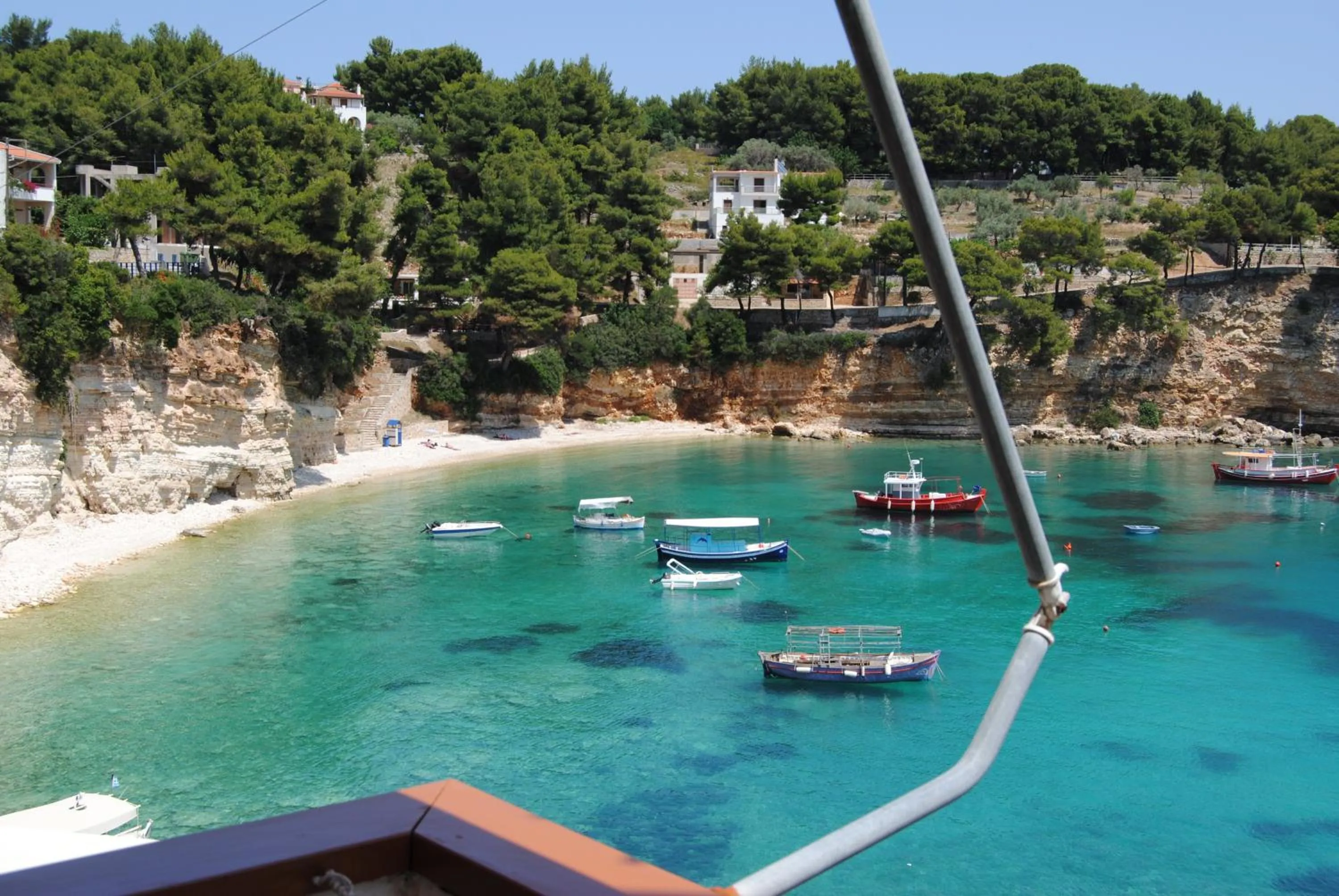 View (from property/room) in Pension Dimitris