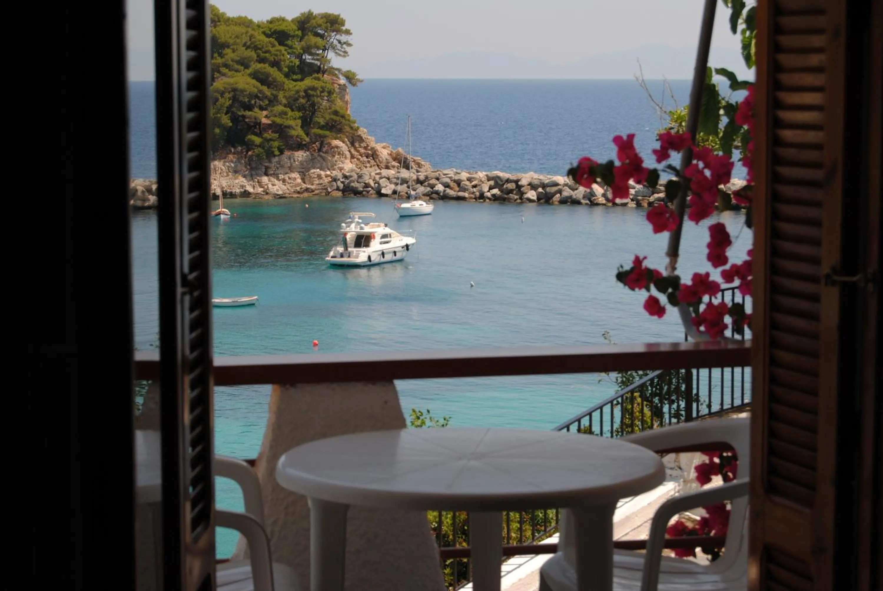 View (from property/room) in Pension Dimitris