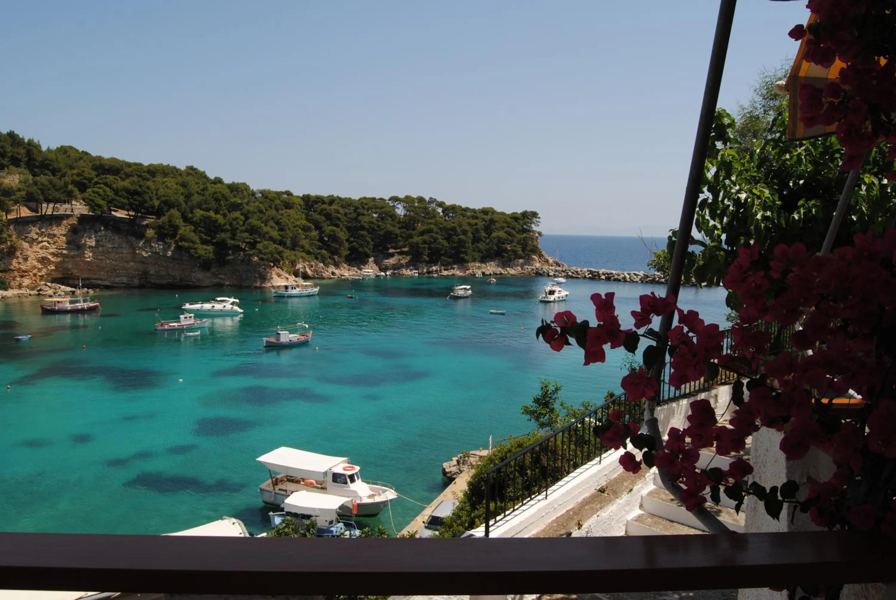 View (from property/room) in Pension Dimitris