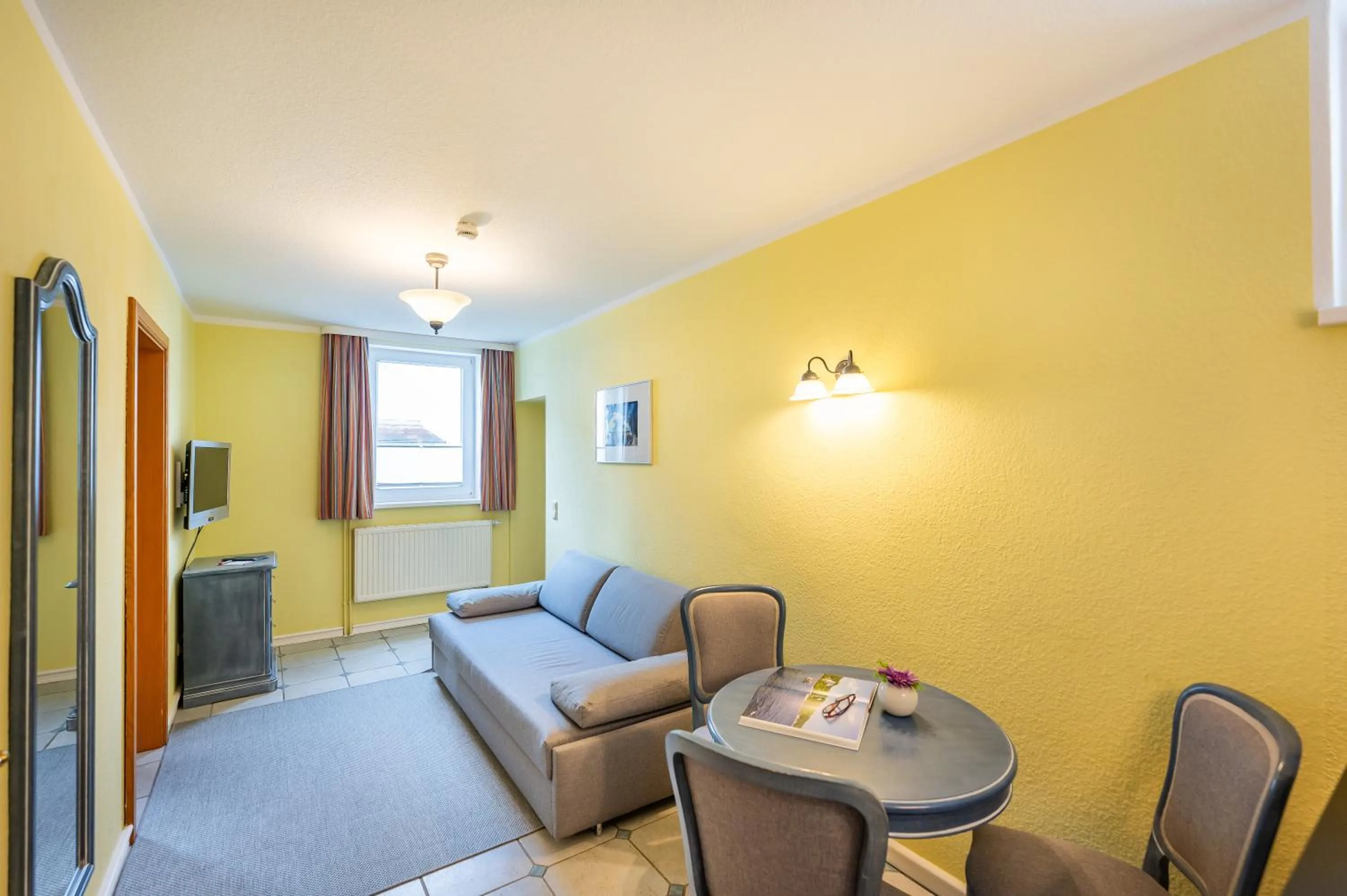 Living room in Hotel Garni Getreuer Eckart