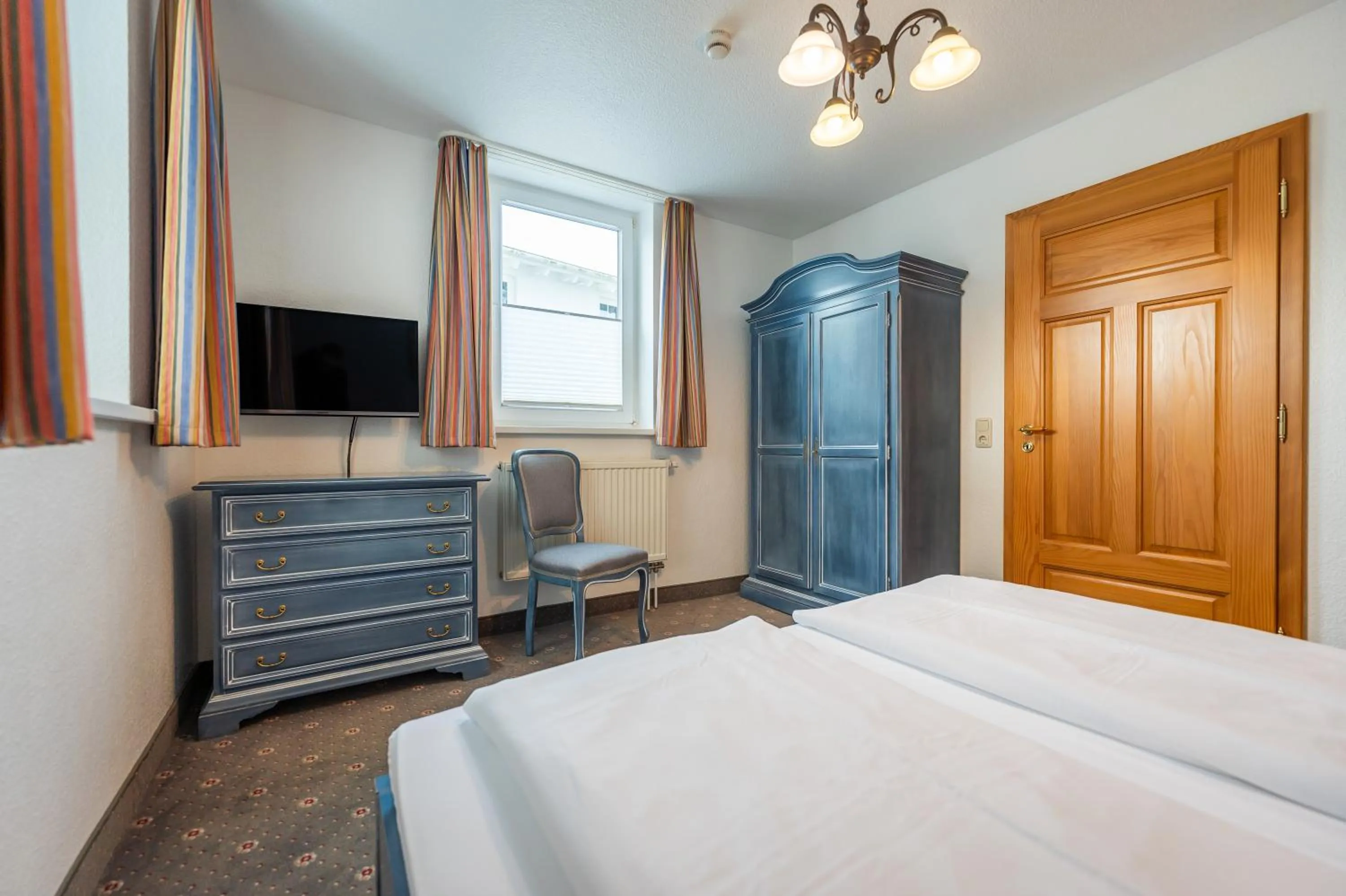 Bedroom, Bed in Hotel Garni Getreuer Eckart