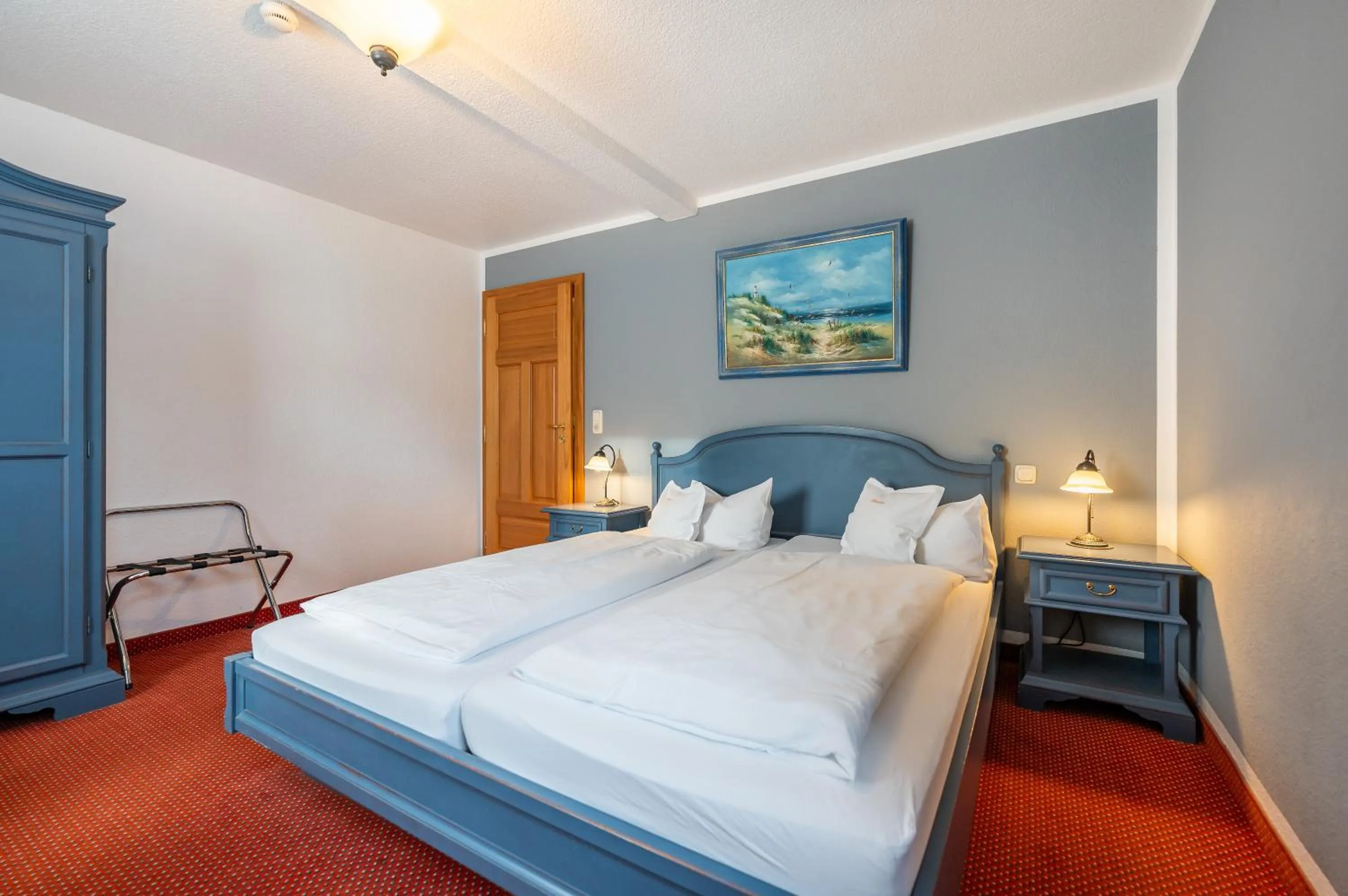 Bed in Hotel Garni Getreuer Eckart