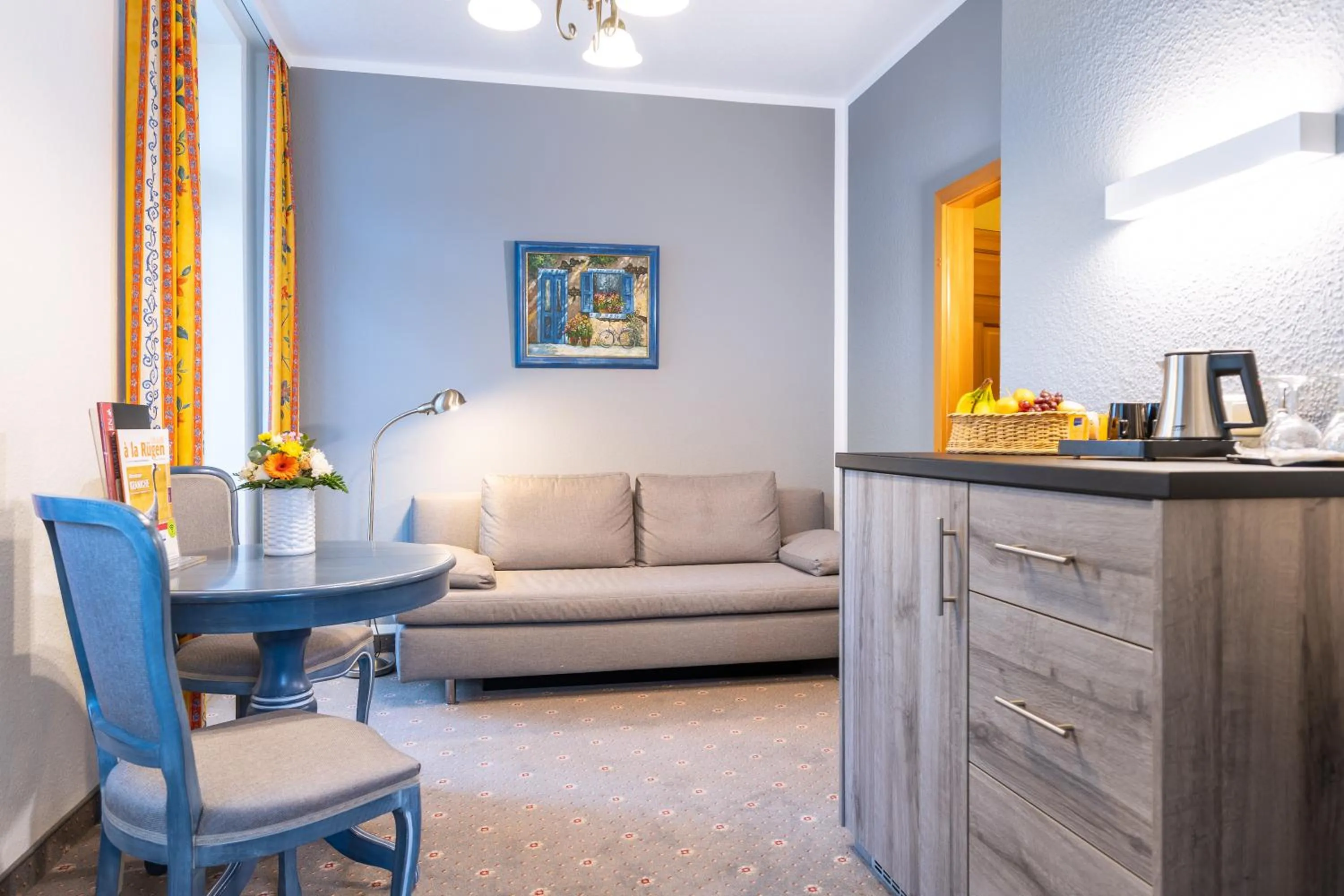 Living room in Hotel Garni Getreuer Eckart