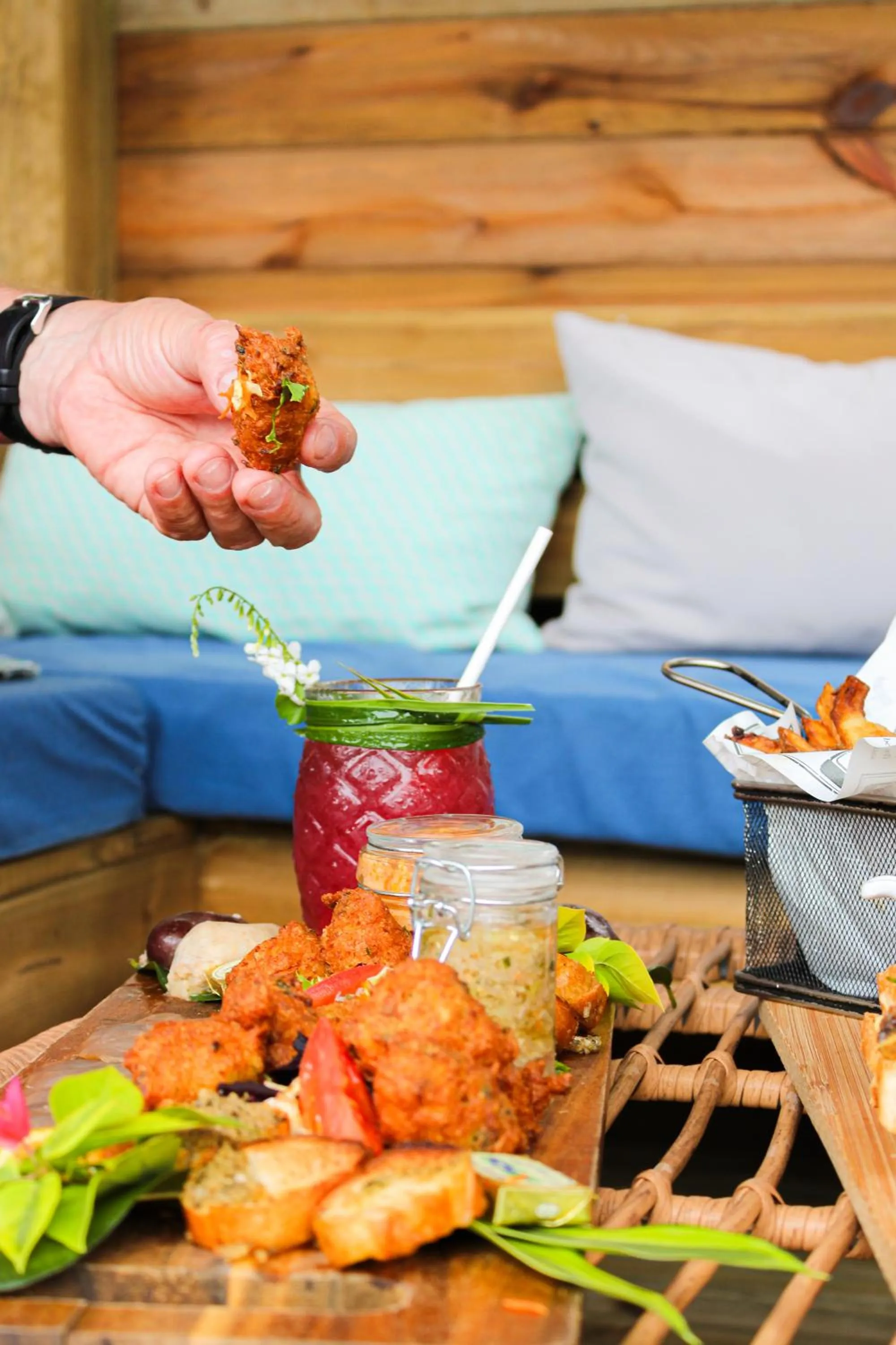 Food and drinks in Tropicana Suites