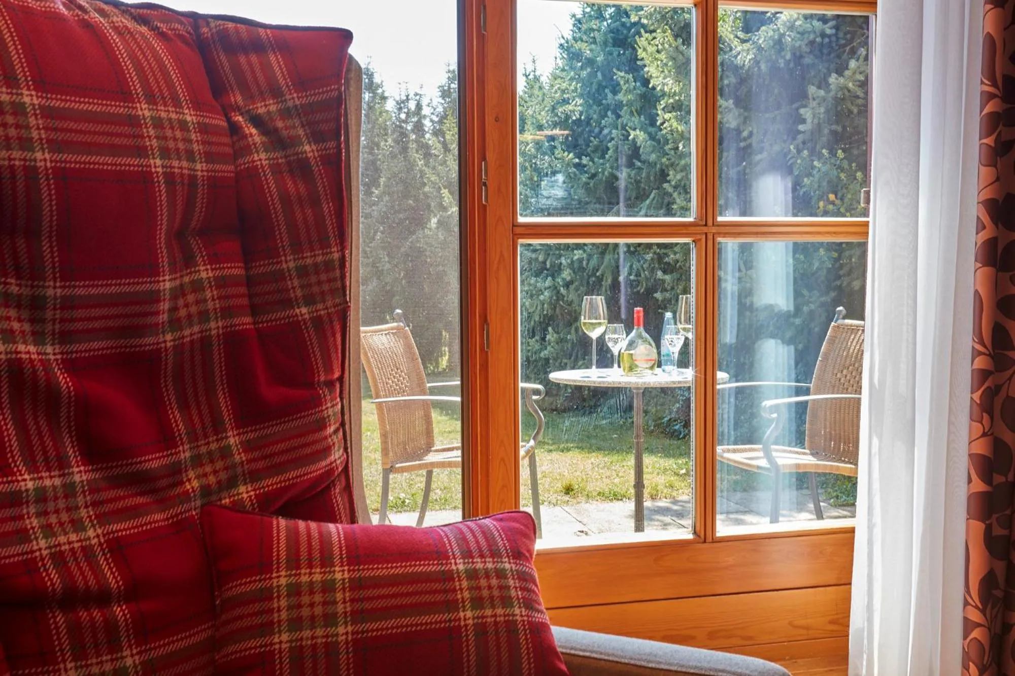 Garden in Landgasthof Fiedler