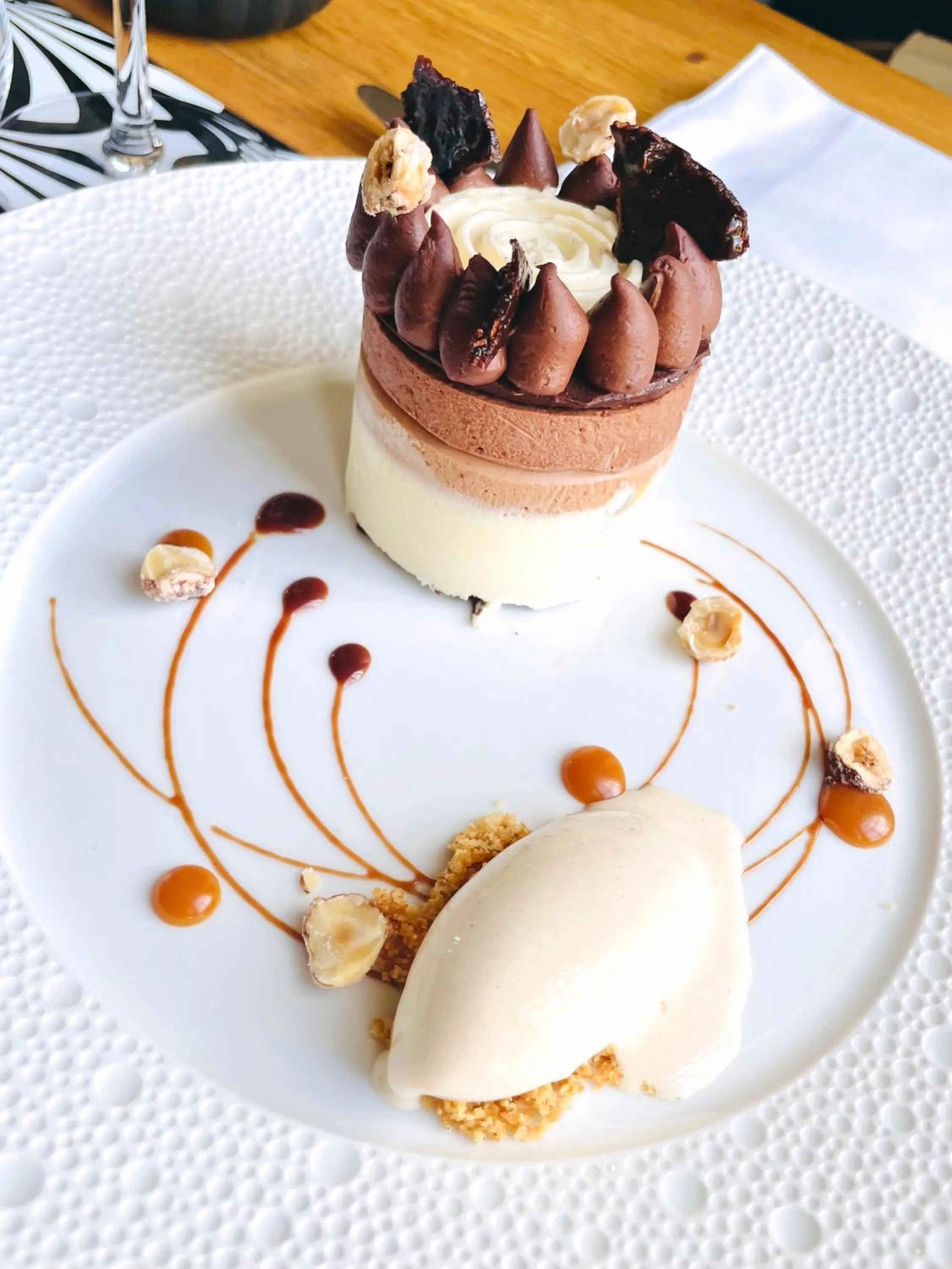 Lunch in AUX DUCS DE SIENNE