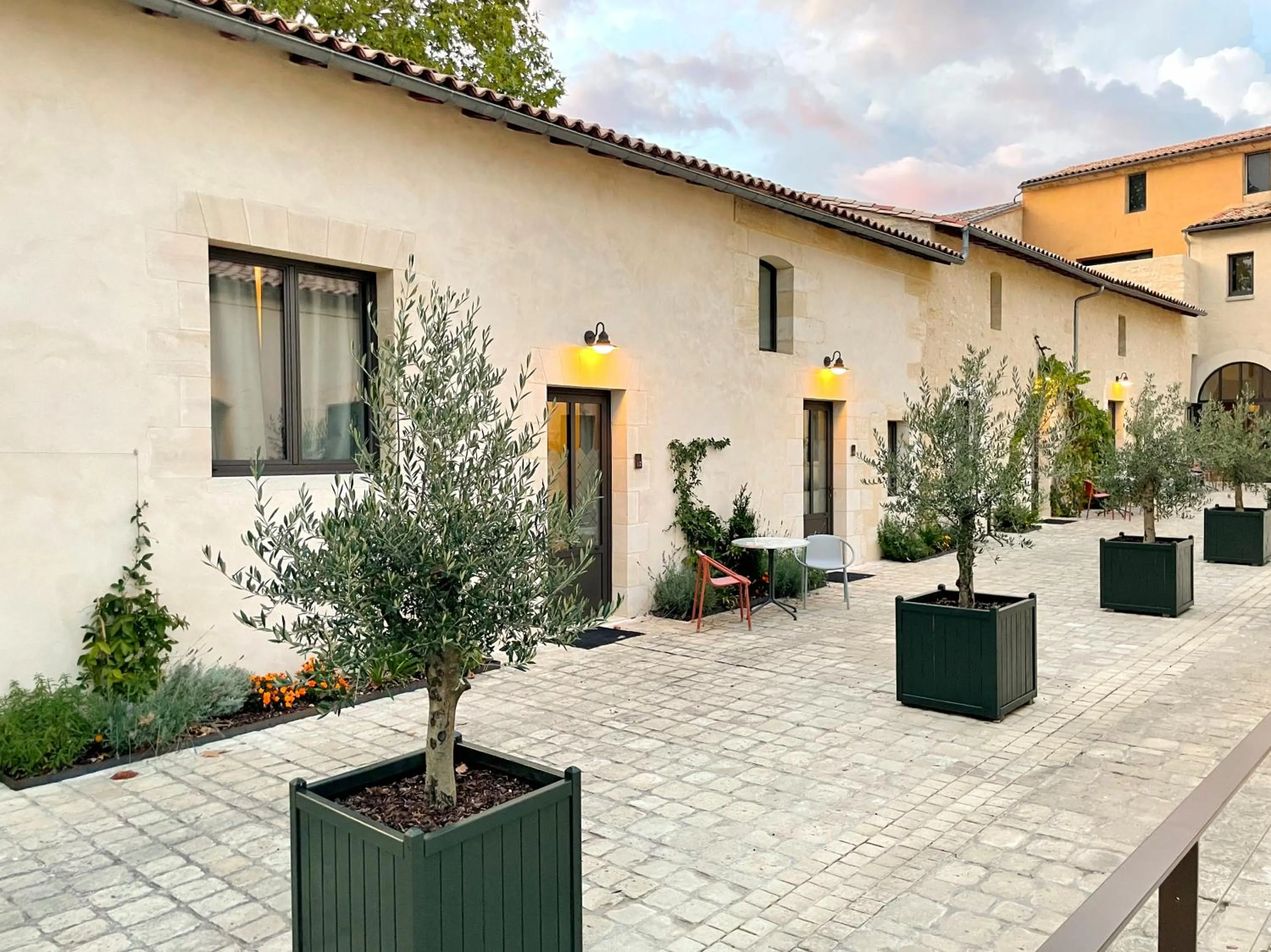 Patio in AUX DUCS DE SIENNE