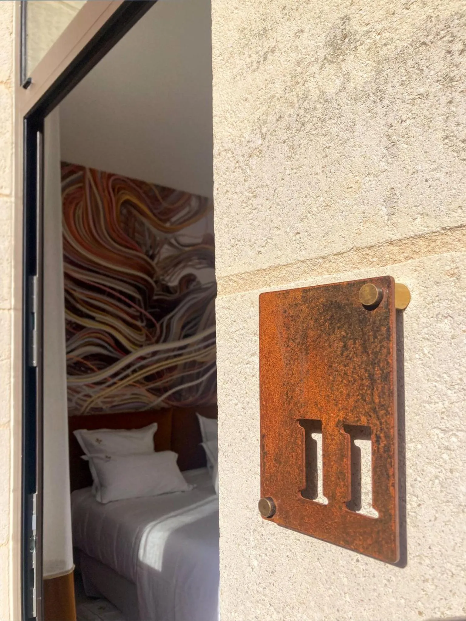 Property building, Bed in AUX DUCS DE SIENNE