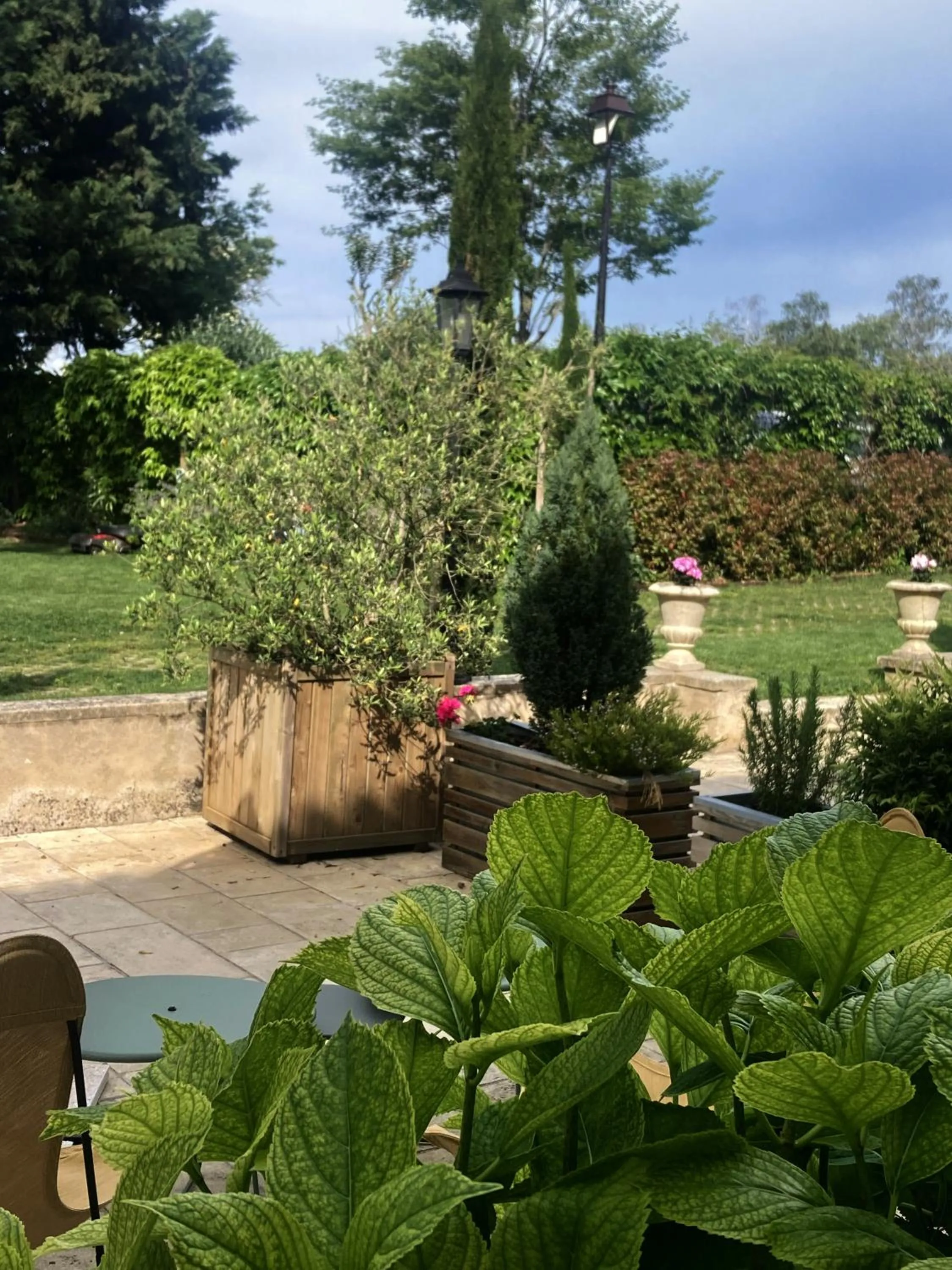 Balcony/Terrace in AUX DUCS DE SIENNE