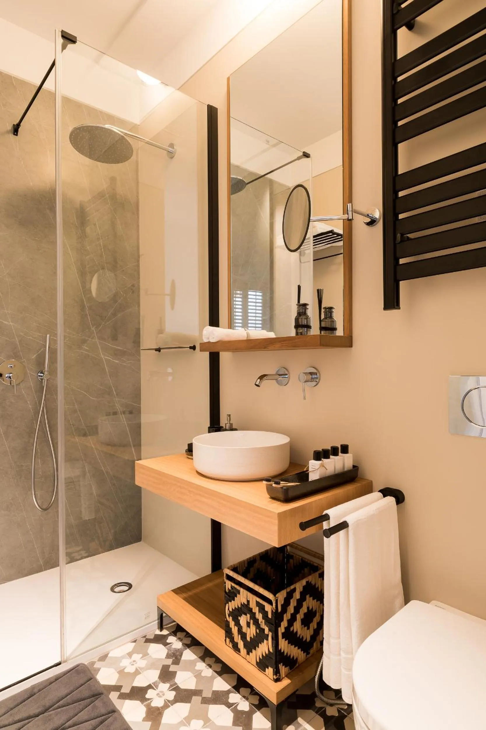 Bathroom in Hotel Portmany