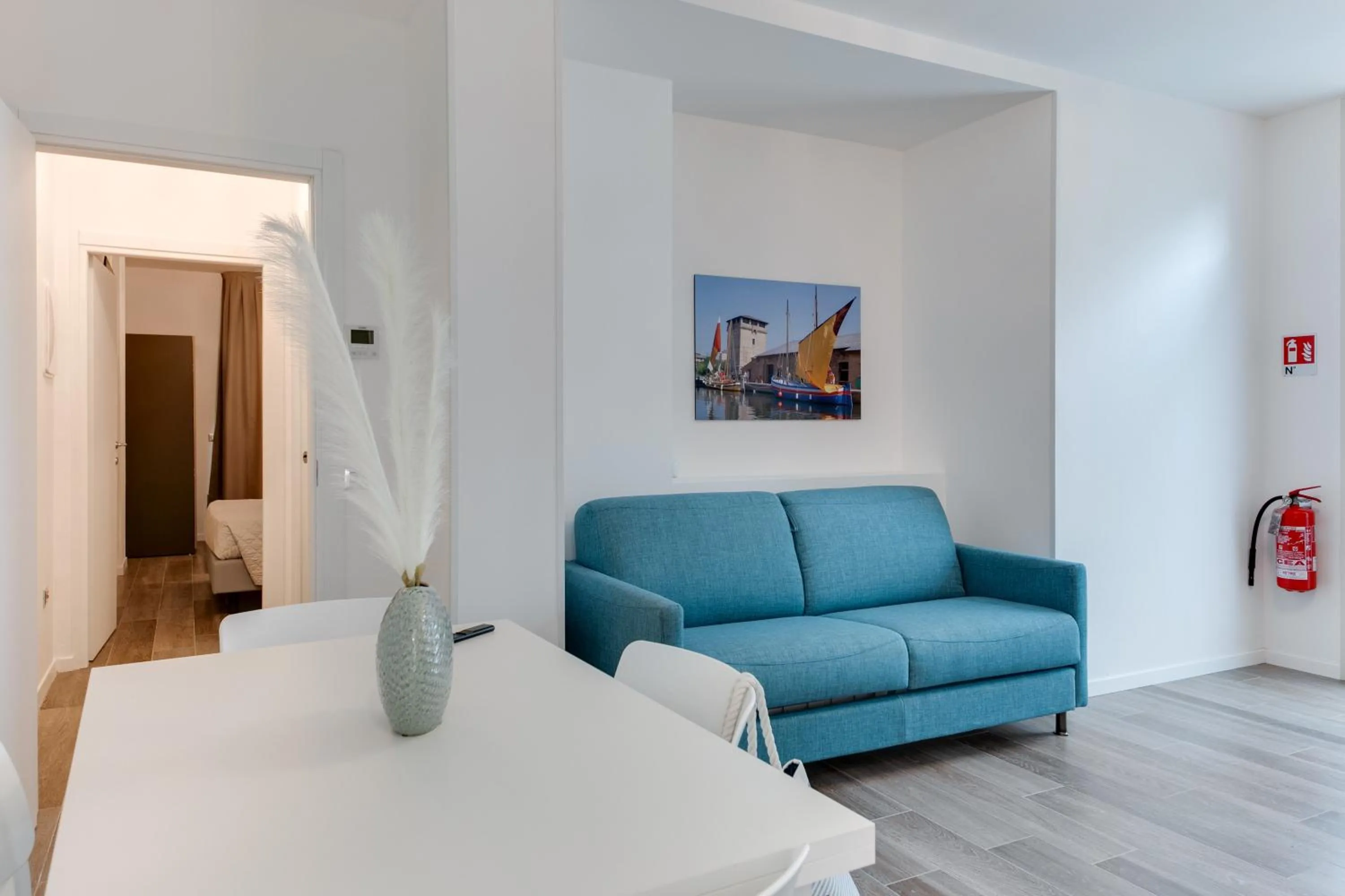 Living room in Elegance Suite Apartments - Siroli Collection