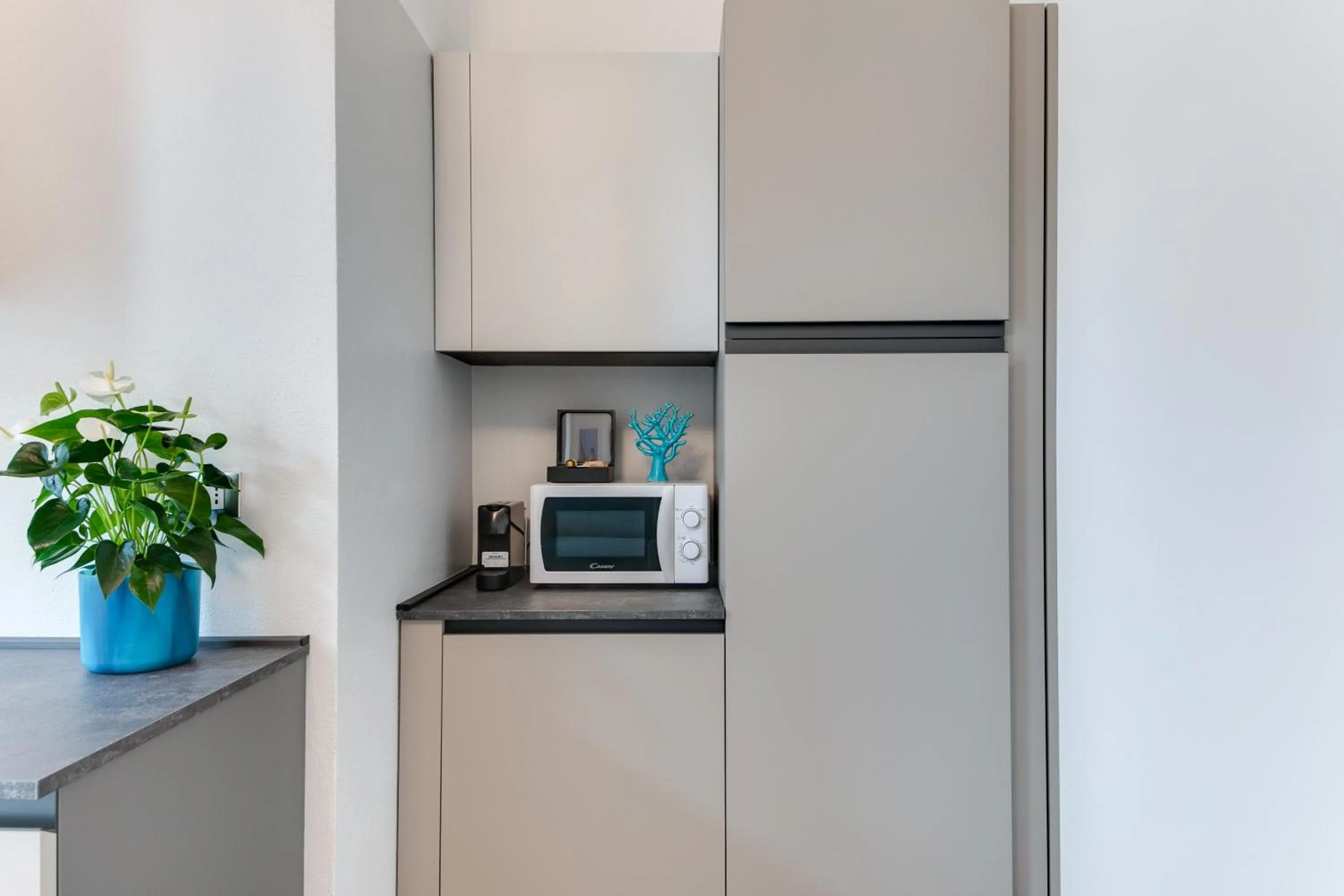 minibar in Elegance Suite Apartments - Siroli Collection