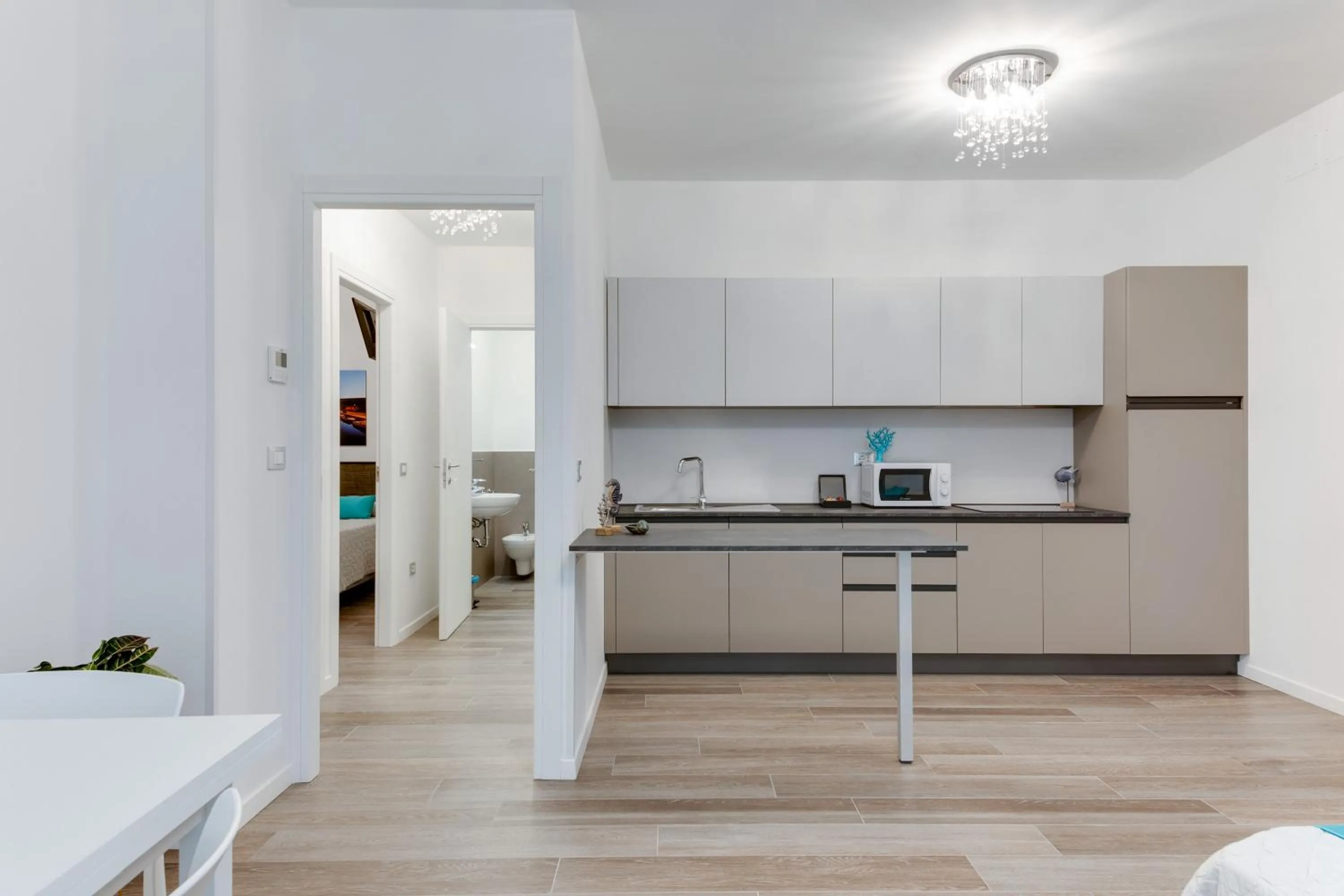 Dining area in Elegance Suite Apartments - Siroli Collection