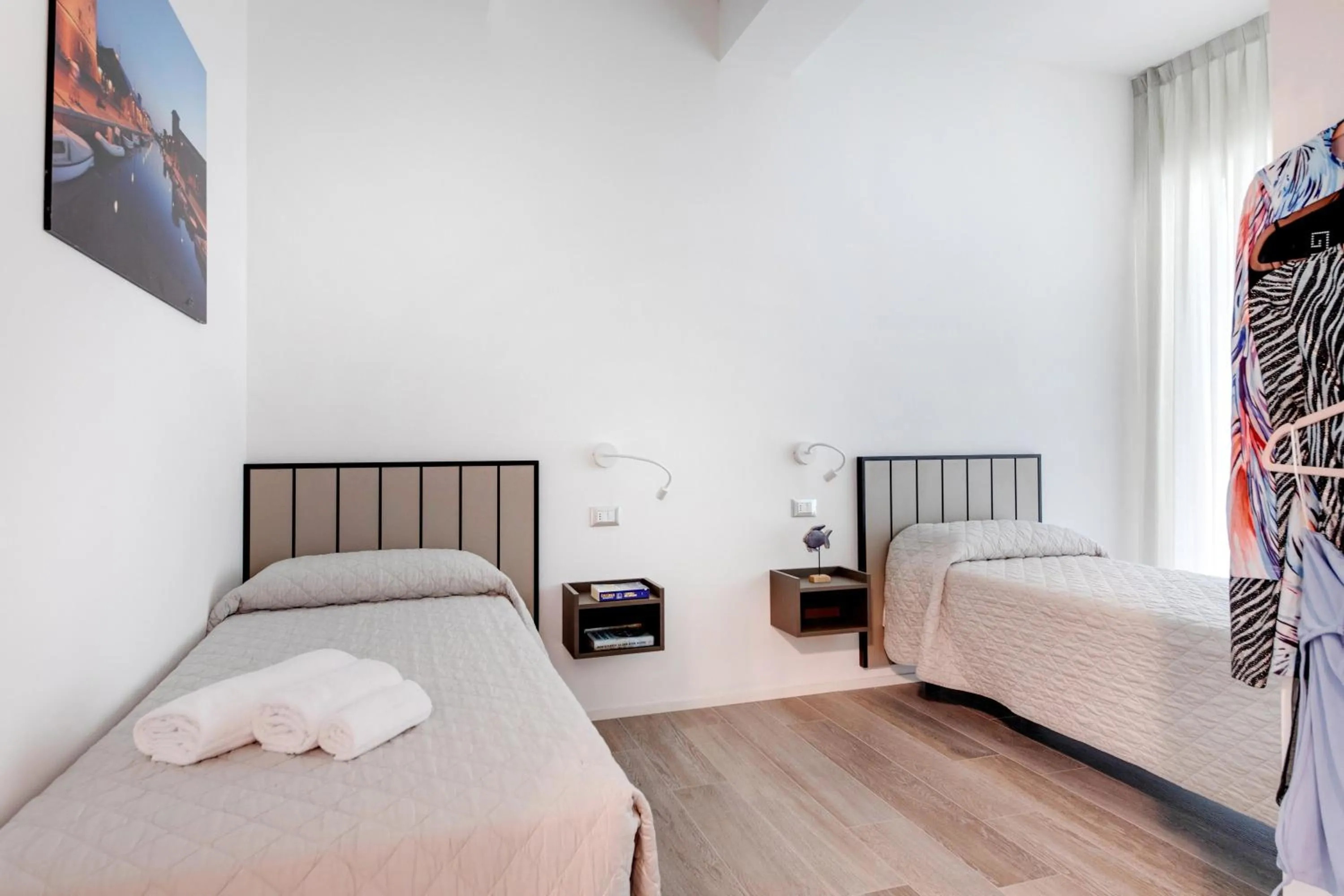 Bed in Elegance Suite Apartments - Siroli Collection