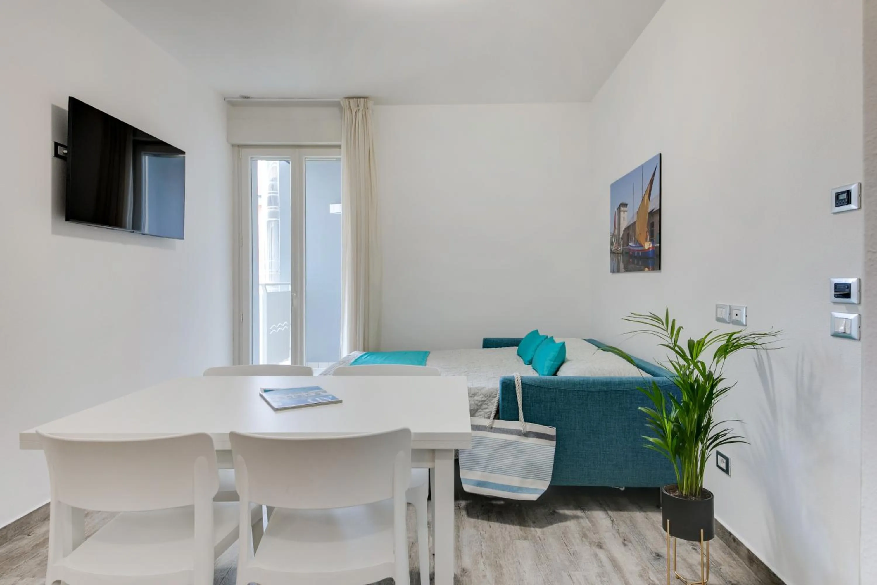 Living room in Elegance Suite Apartments - Siroli Collection