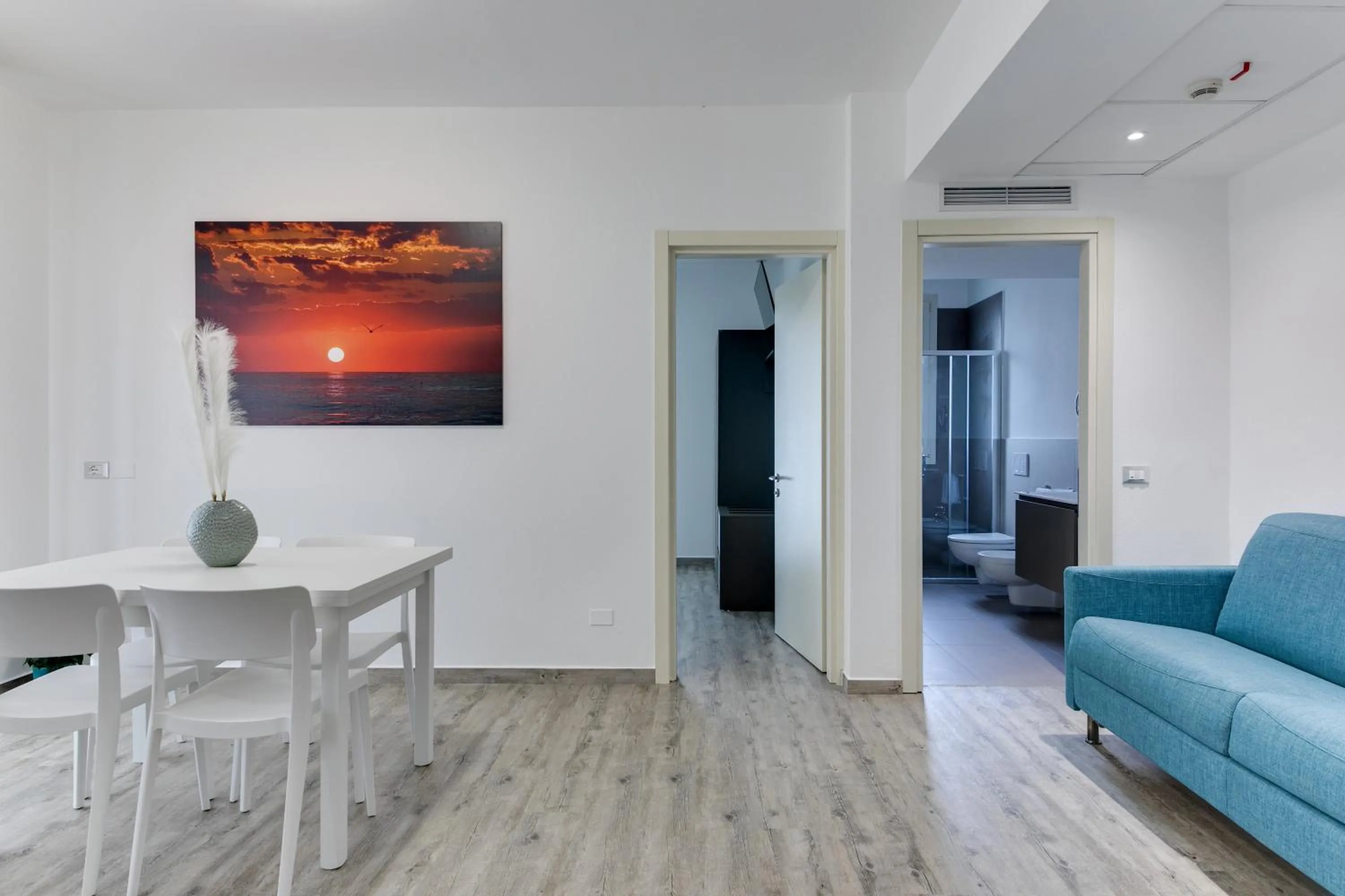 Seating area in Elegance Suite Apartments - Siroli Collection