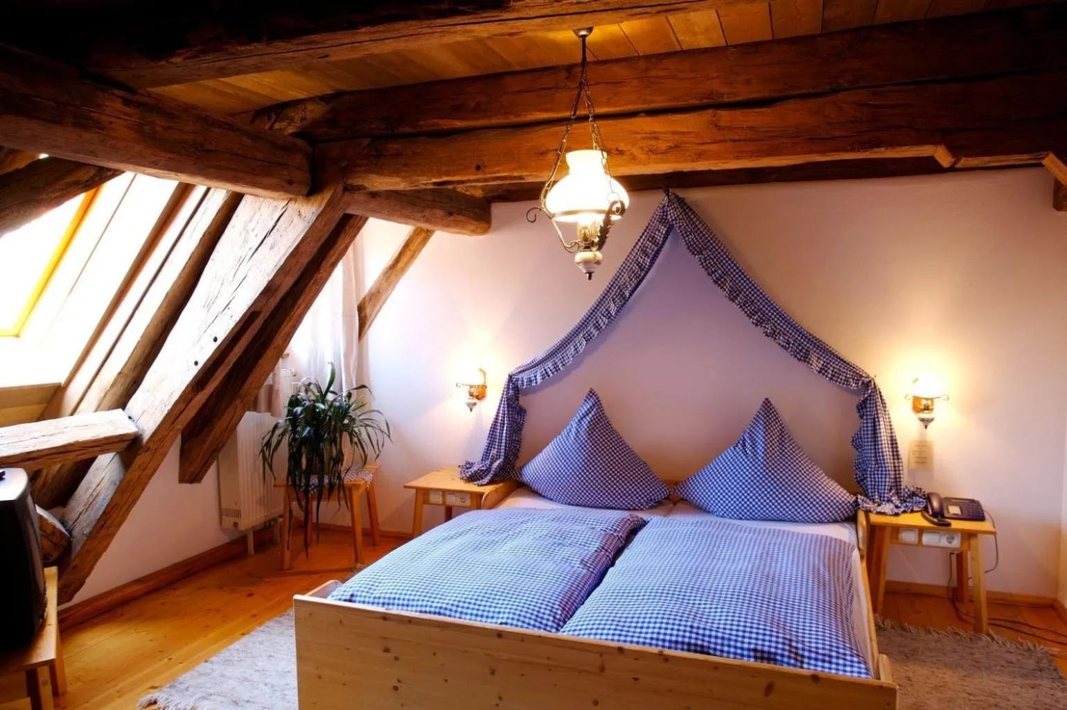 Day, Bed in Landhaus Zum Falken