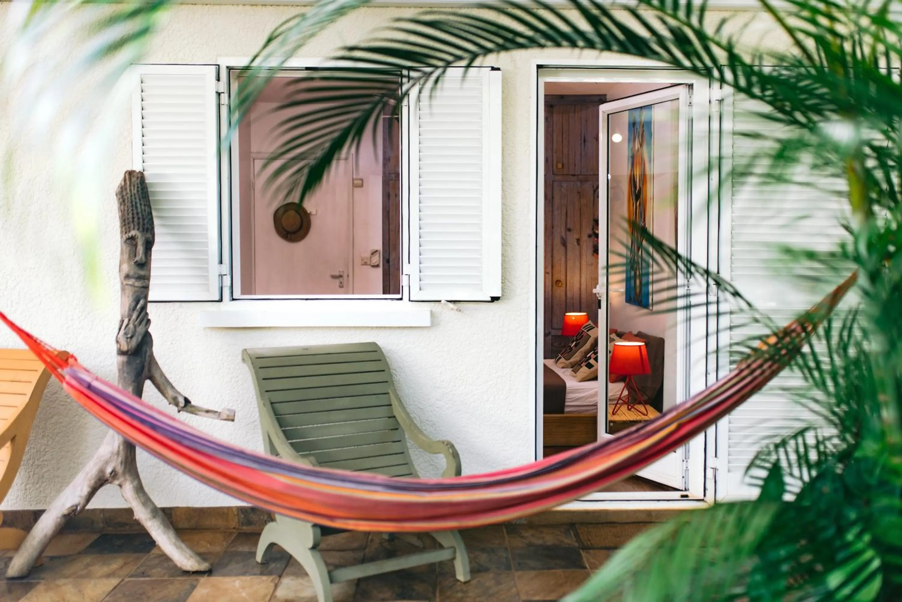 Balcony/Terrace in Tree Lodge Mauritius