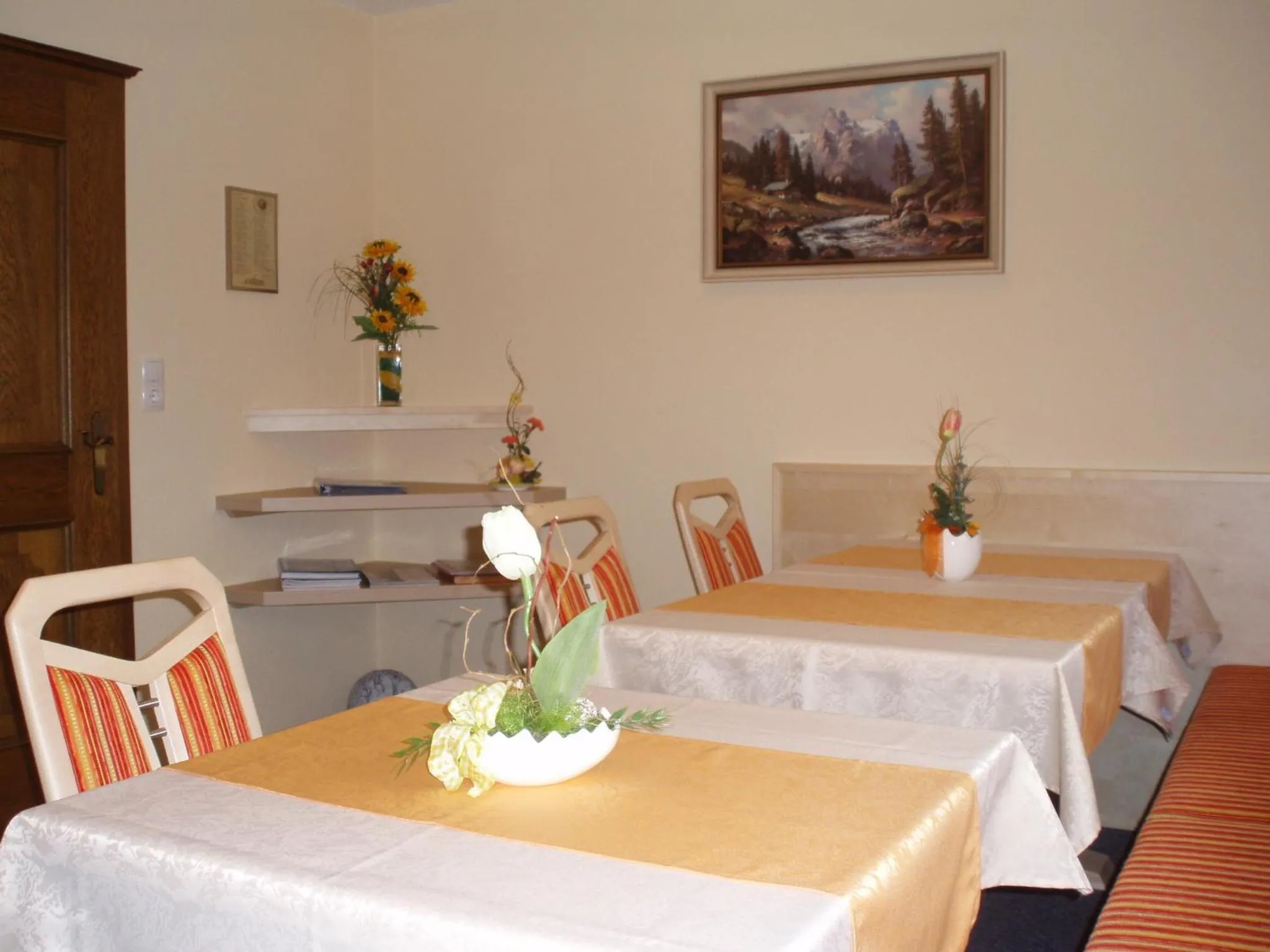Food and drinks in Haus Wiesenblick