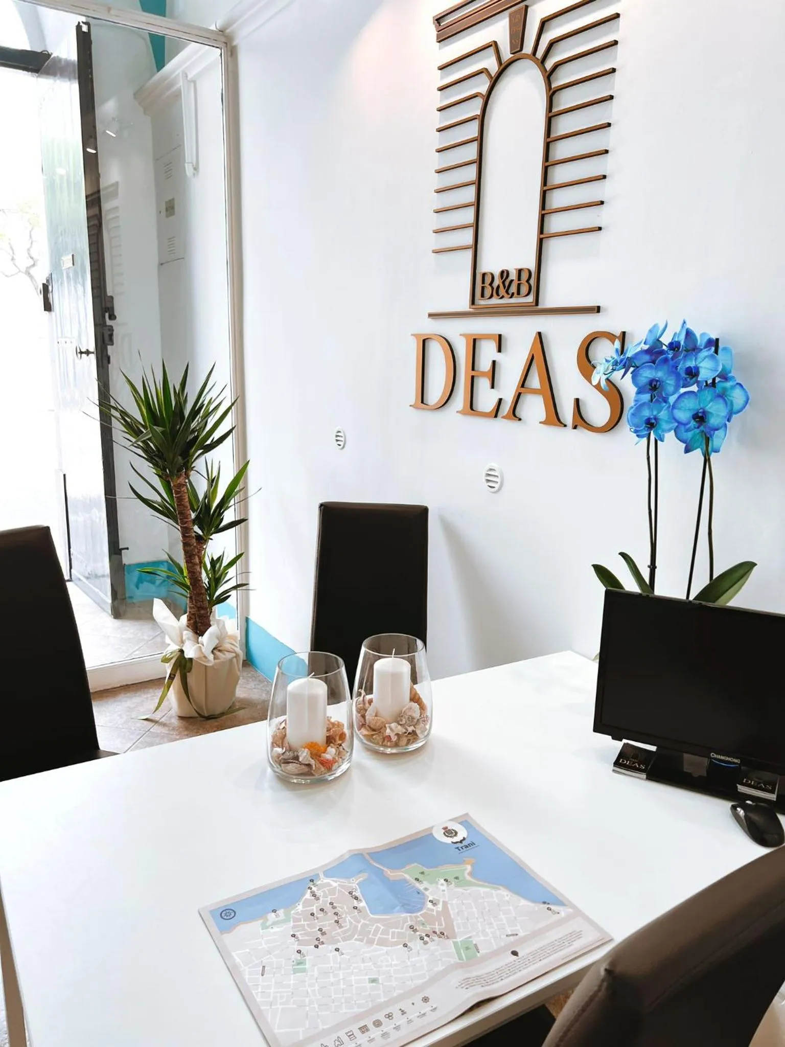 Lobby or reception in DEAS B&B