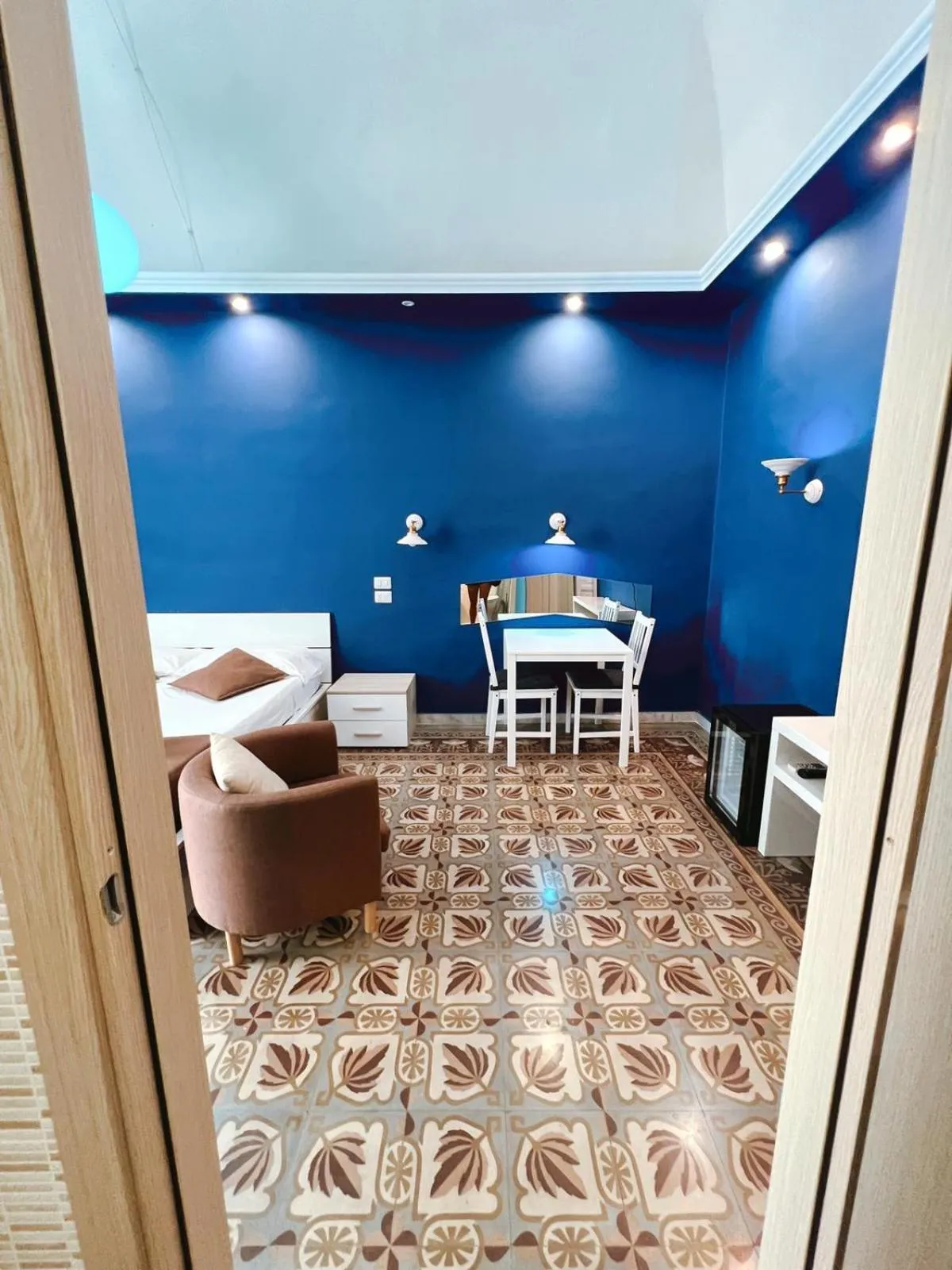 Living room in DEAS B&B