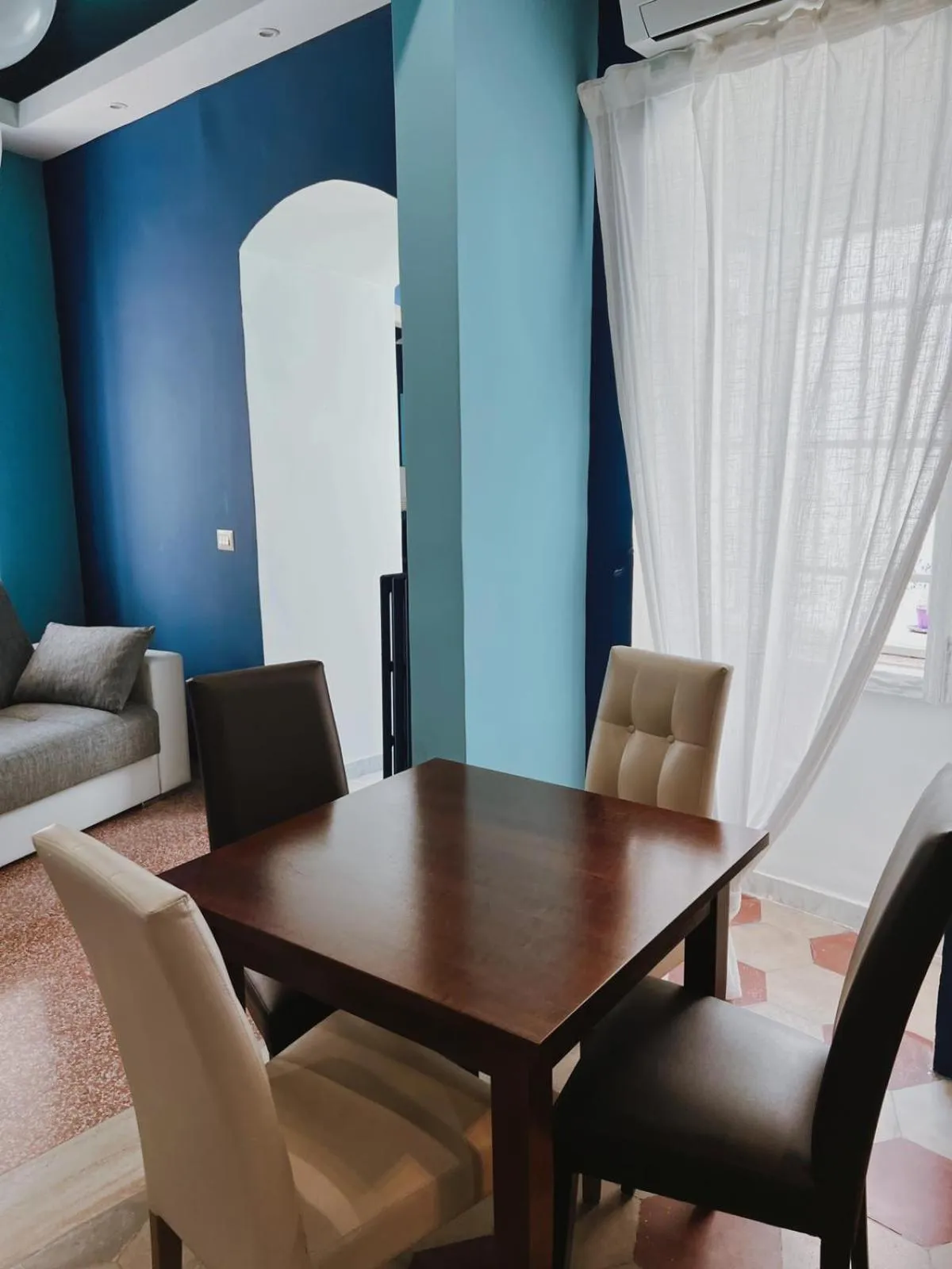 Seating area in DEAS B&B