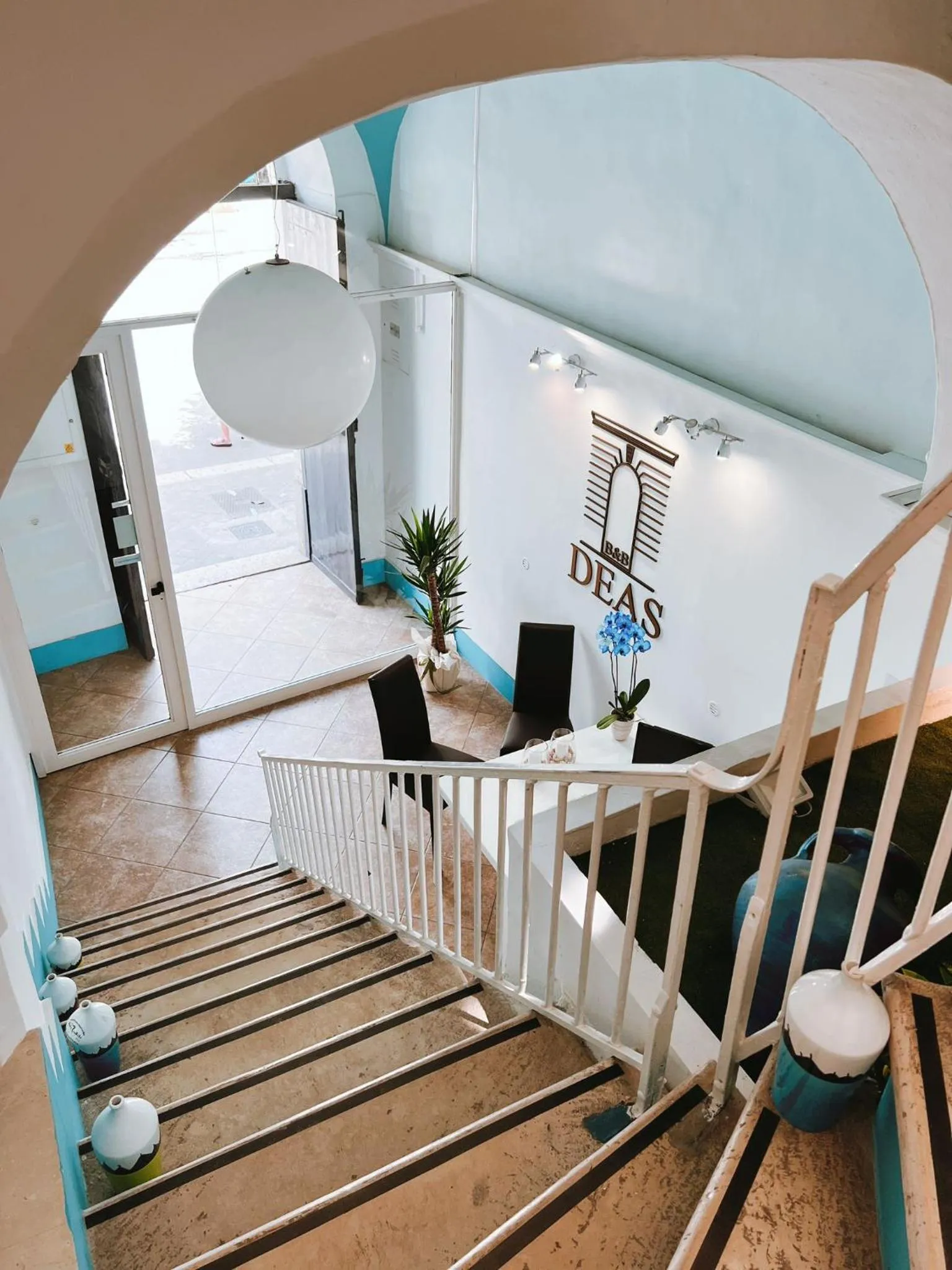 Lobby or reception in DEAS B&B