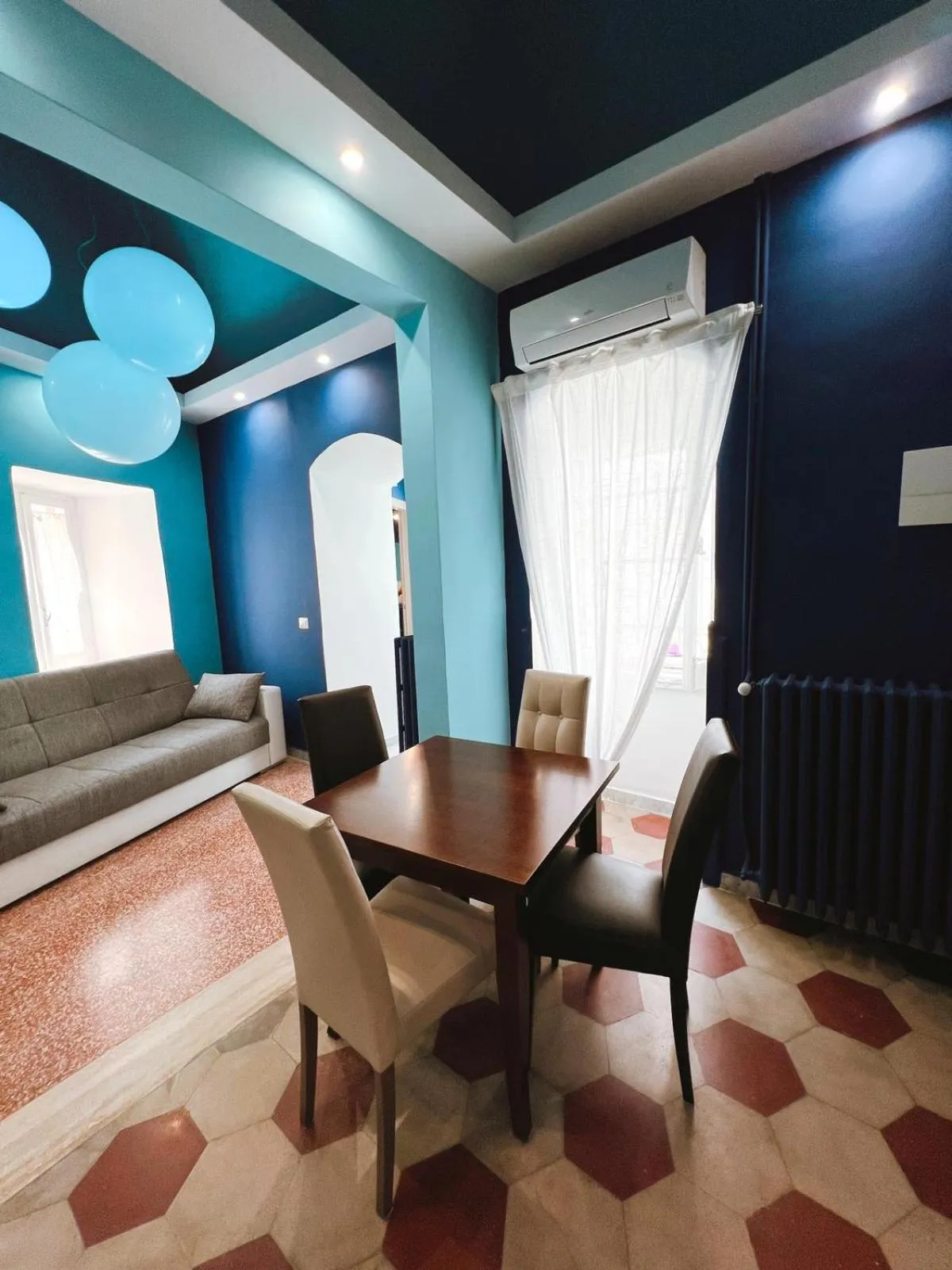 Seating area in DEAS B&B