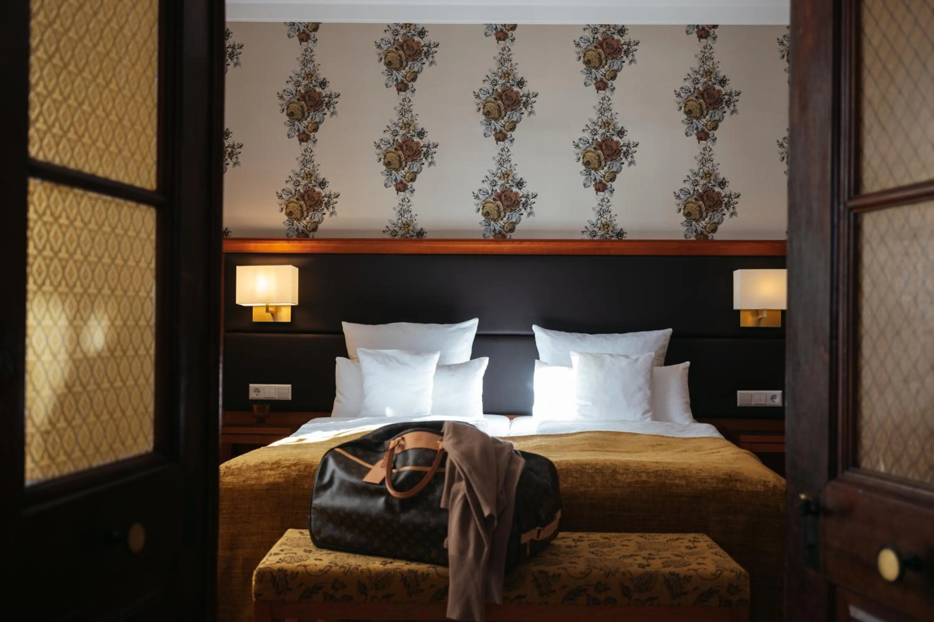 Photo of the whole room, Bed in Hotel Lindauer Hof