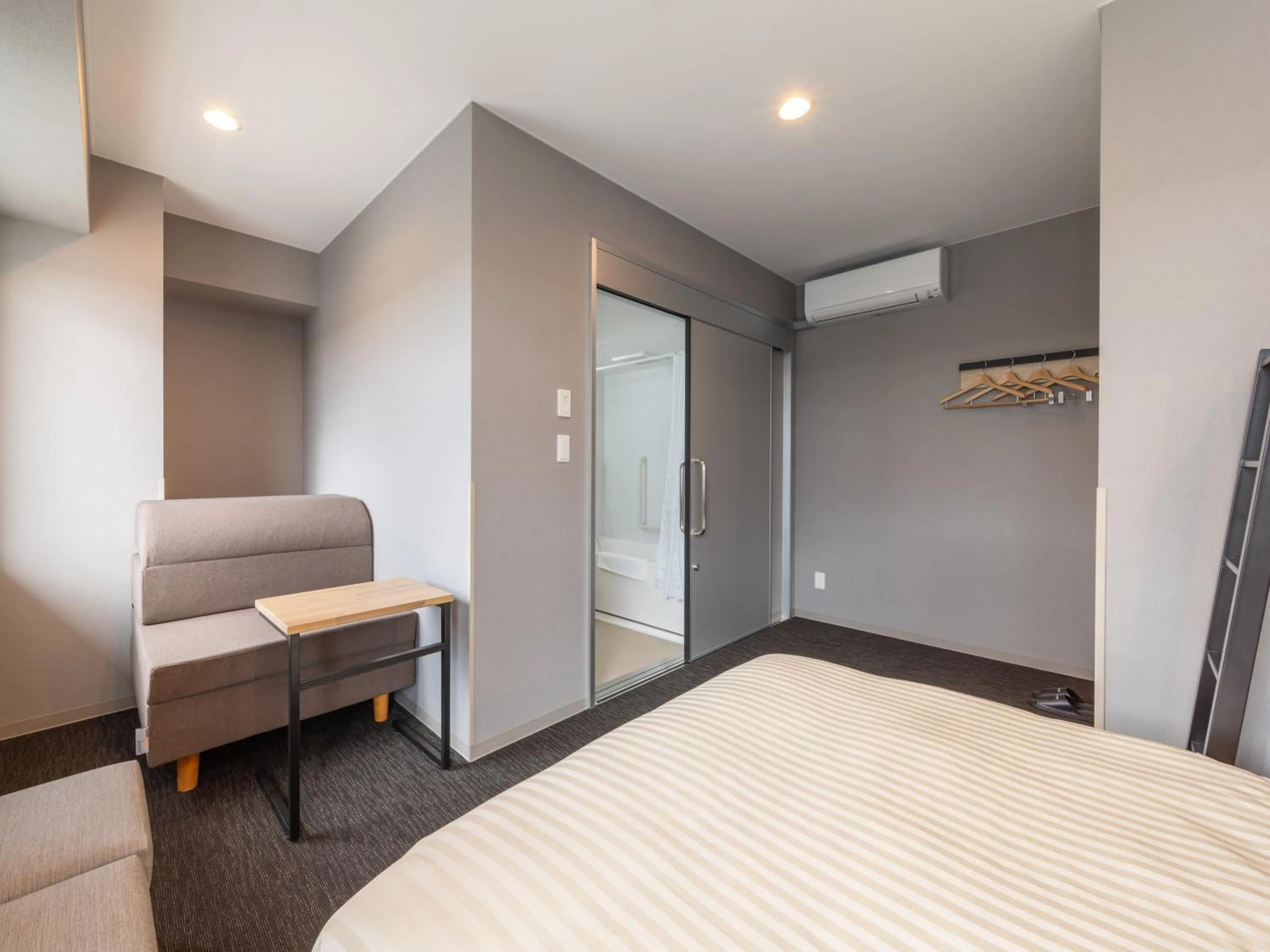 Bed in Super Hotel Nagoya Shinkansenguchi