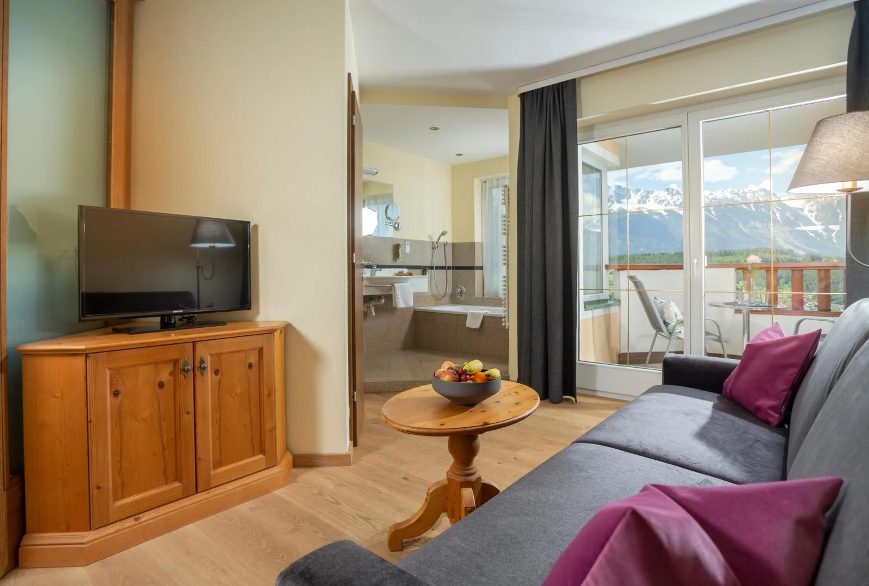 Living room in Hotel Seppl