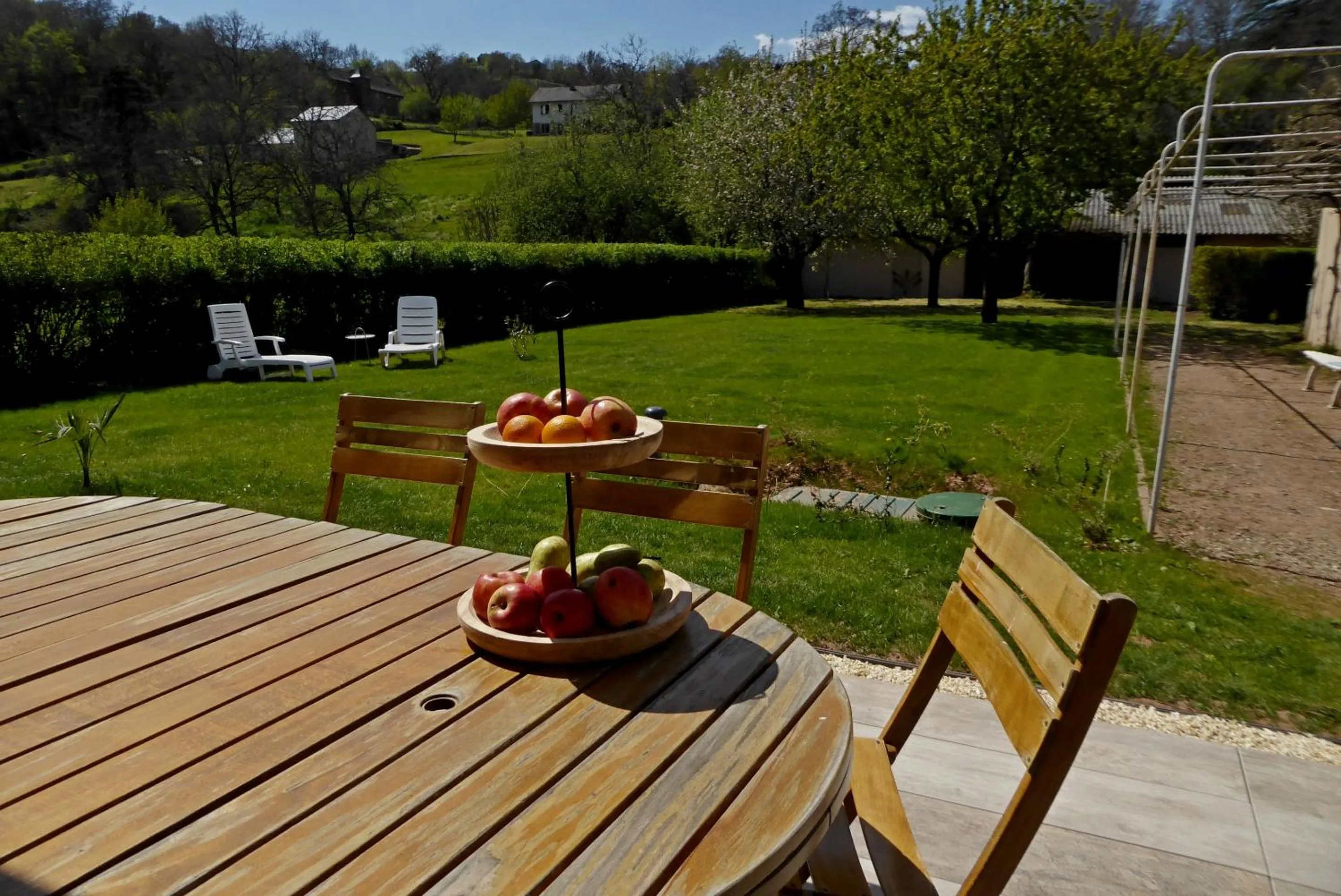 Garden in L'Oustal des Bons Vivants