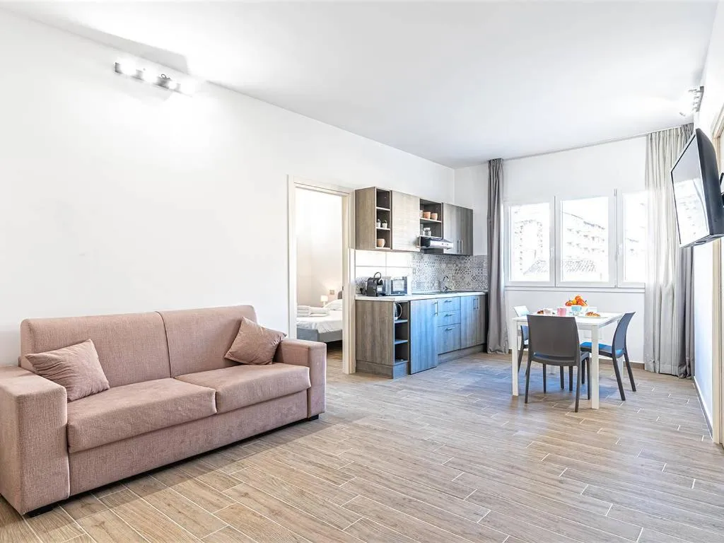 Kitchen or kitchenette in Solemar Sicilia - Multi Suite