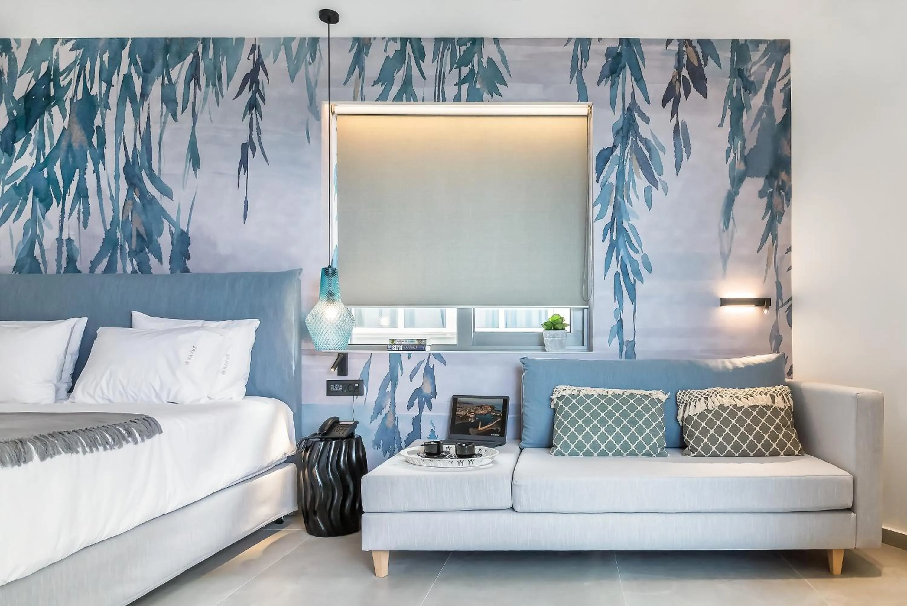 Bed in SAVUS Boutique Hotel