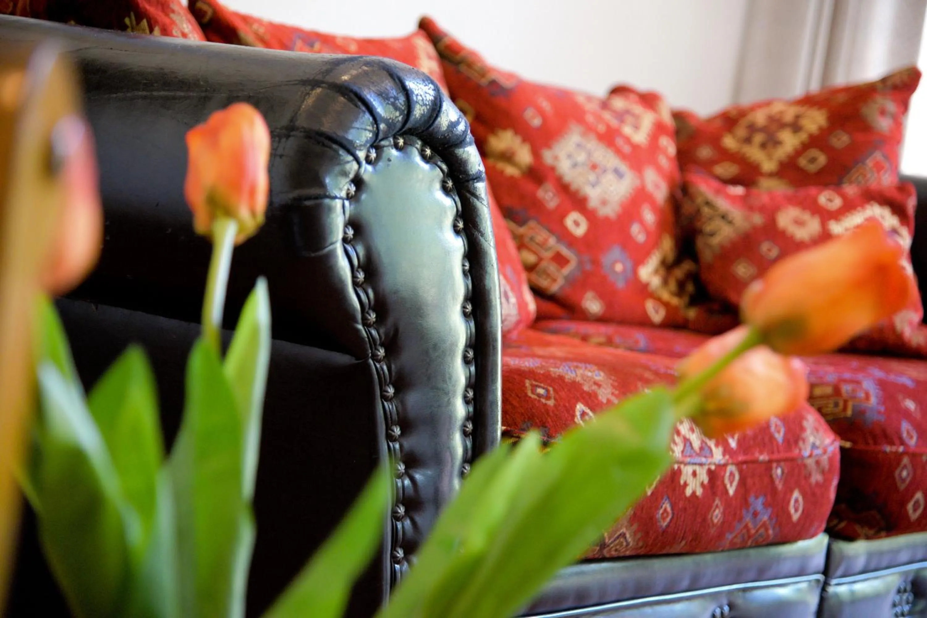 Bed in Hotel Brandenburger Hof