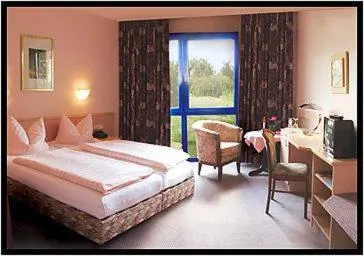 Photo of the whole room, Bed in Hotel Brandenburger Hof