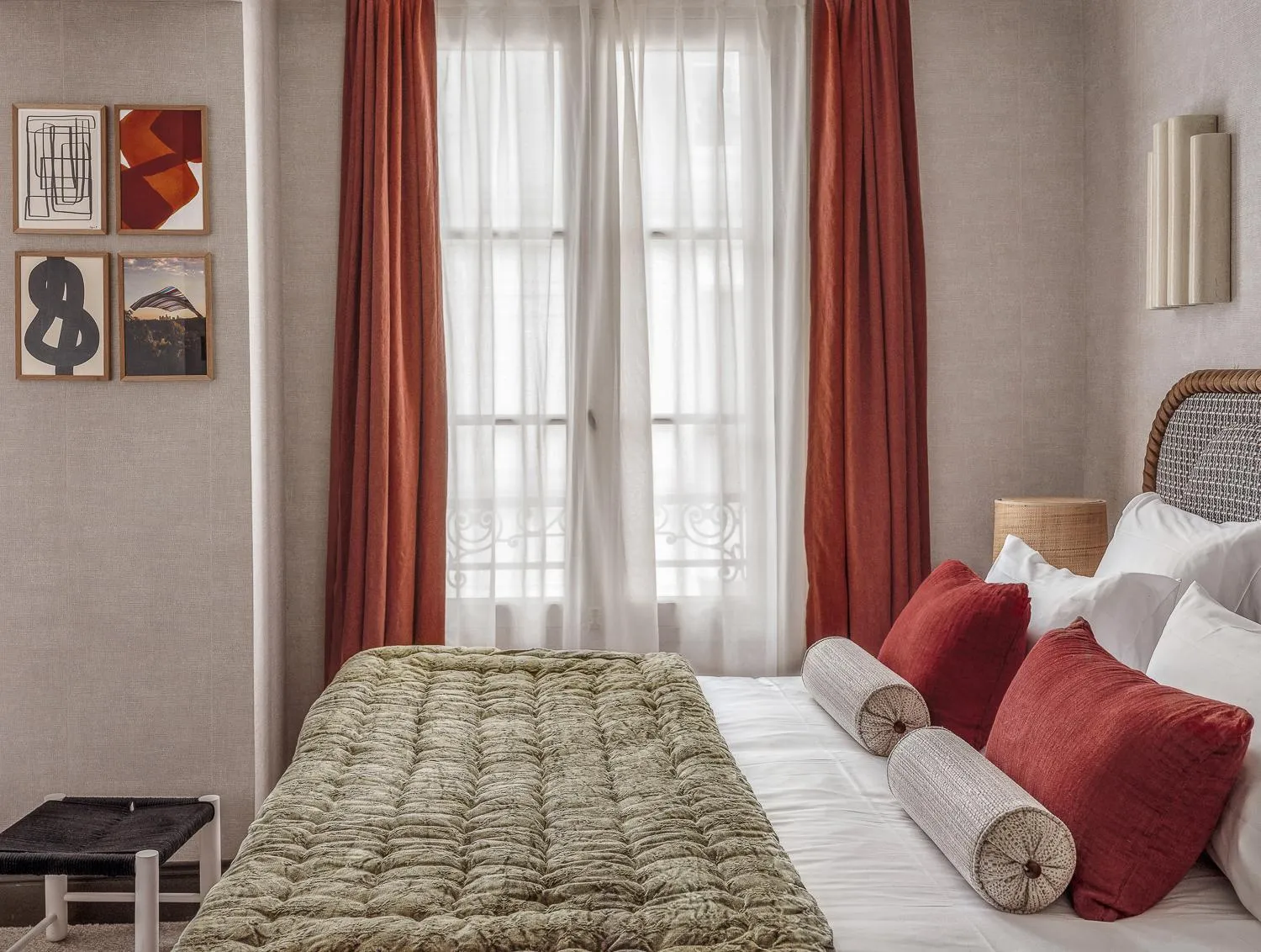 Bed in Hôtel Suzie Blue