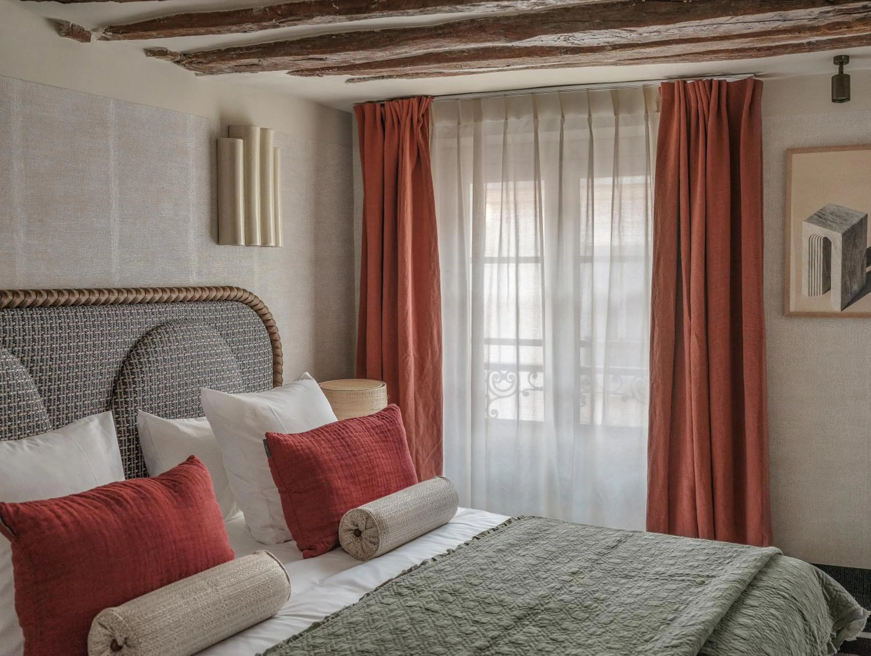 Bed in Hôtel Suzie Blue