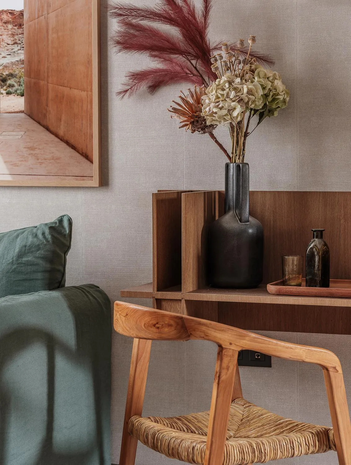 Decorative detail in Hôtel Suzie Blue