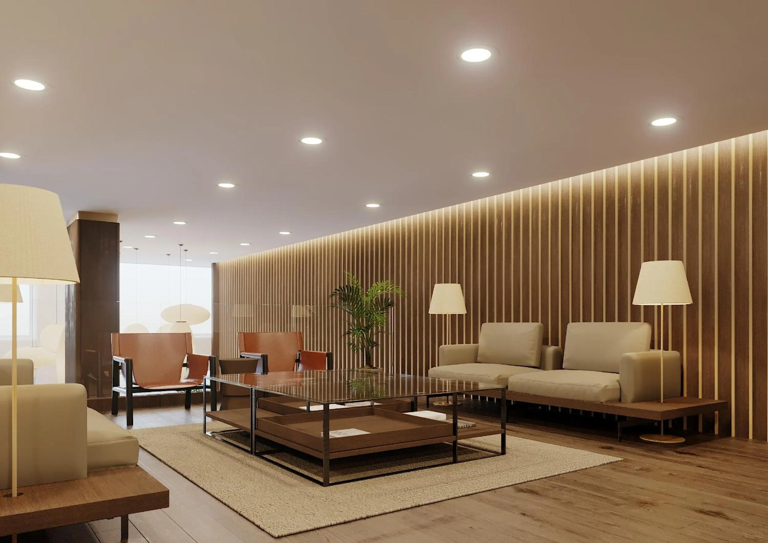 Seating area in Ring Downtown Hotel