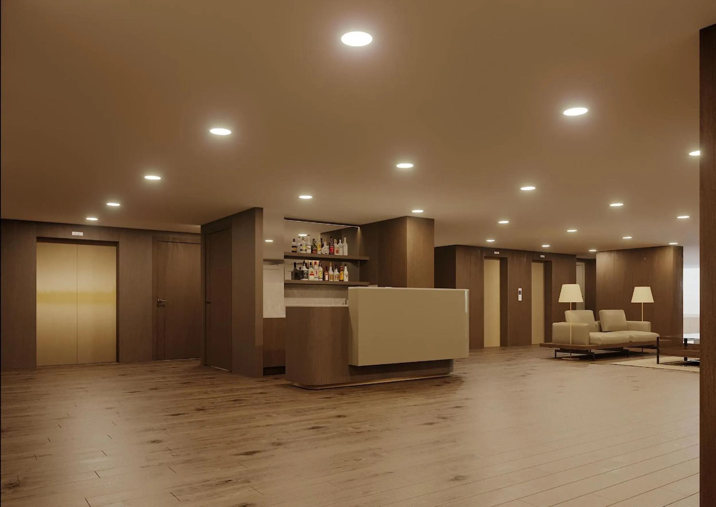 Lobby or reception in Ring Downtown Hotel