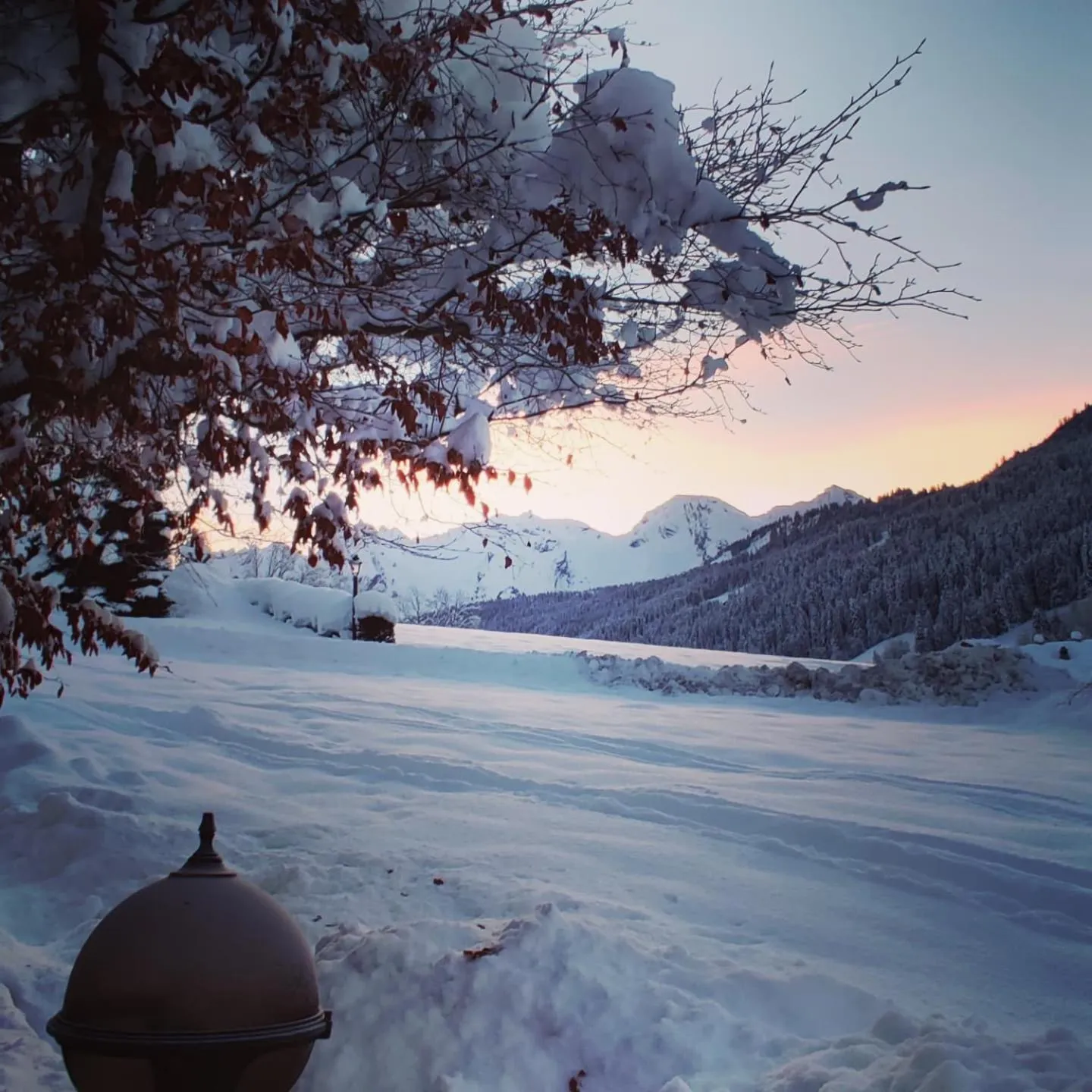 Winter in Le Rookie Mountain