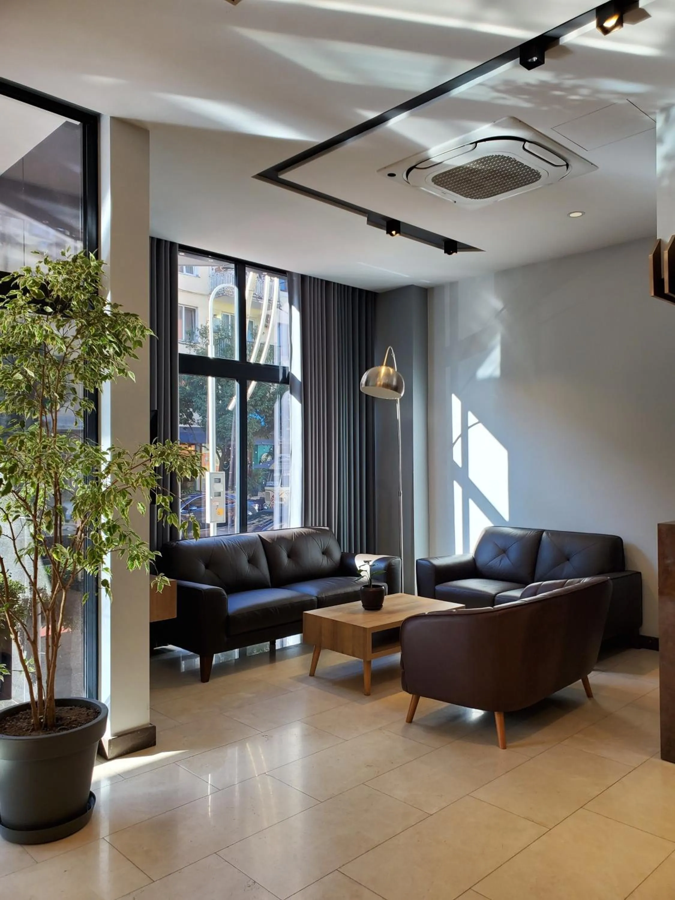 Lobby or reception in Hotel Salvador